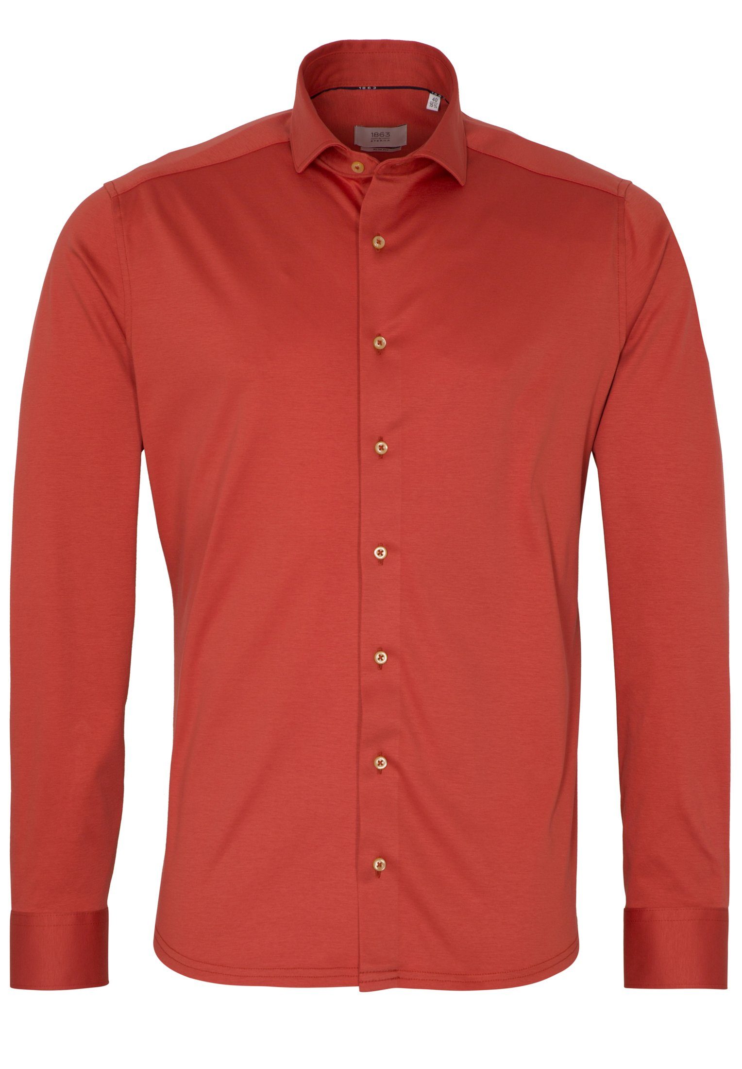 Eterna Overhemd met lange mouwen Slim fit NON IRON (strijkvrij)