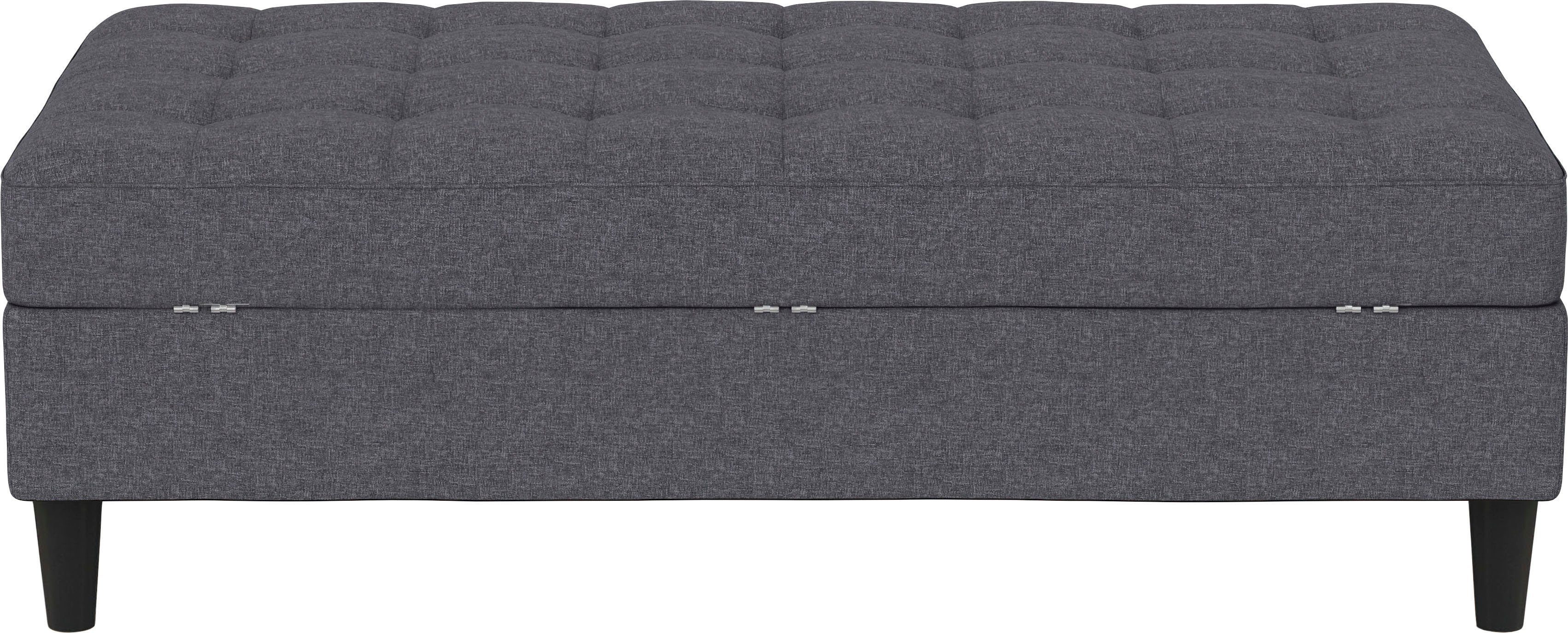 Dorel Home Hocker met bergruimte Presley Hocker met bergruimte, vrij plaatsbaar, zithoogte 43 cm