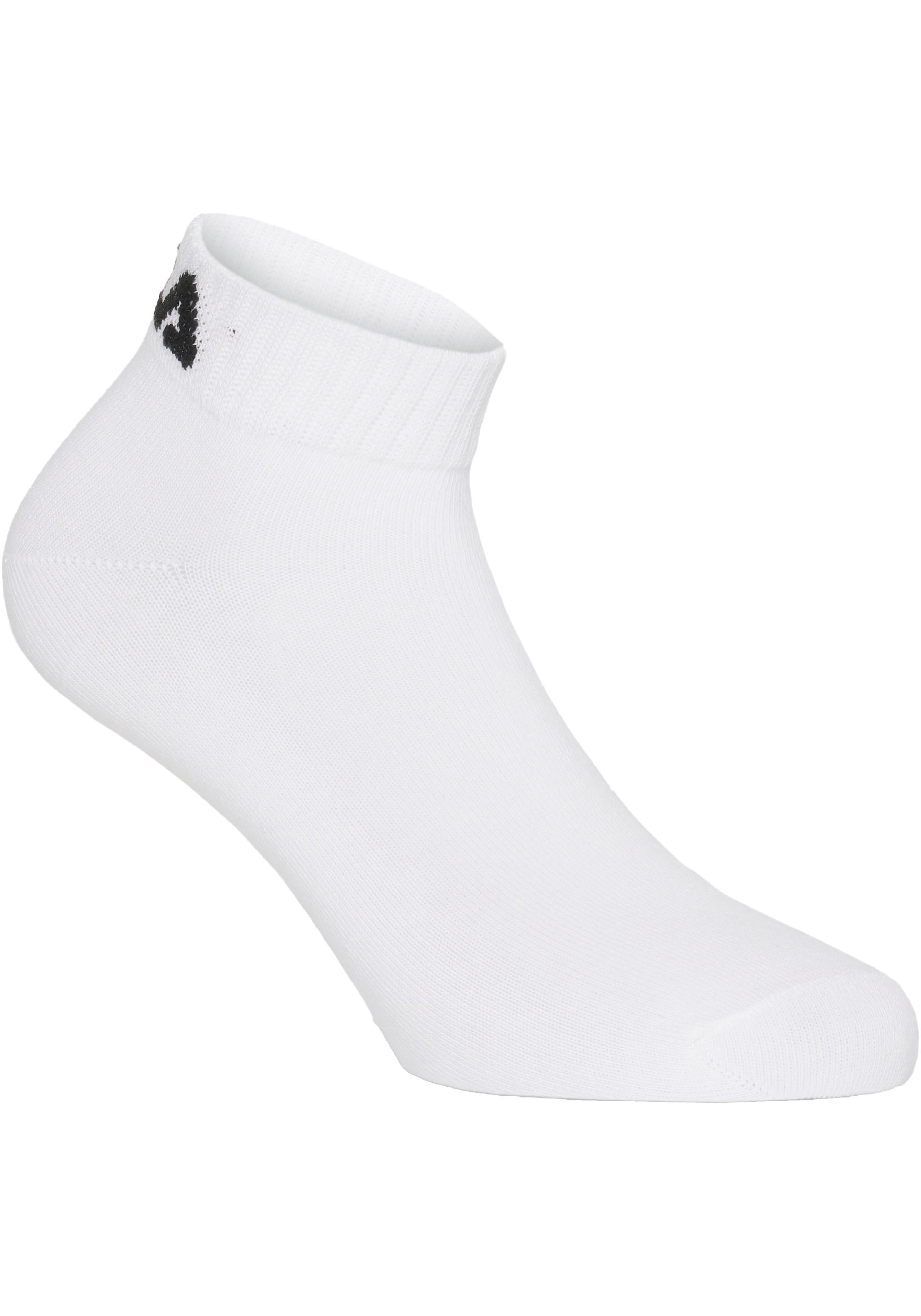 Fila Korte sokken Katoenmengsel, ribboorden, platte teennaad (6 paar, Set van 6)