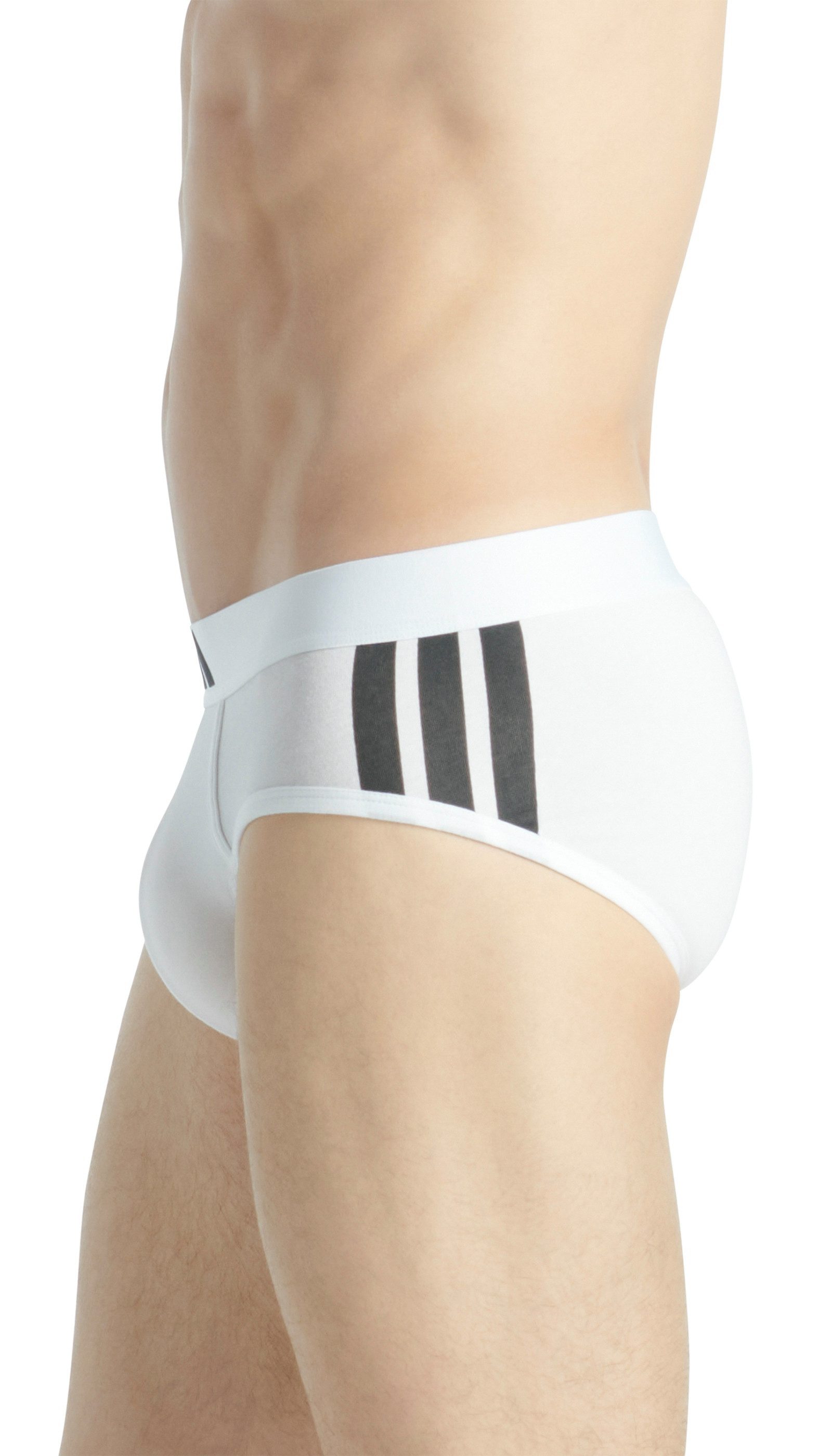 adidas Sportswear Slip Active Flex Cotton 3 Strepen (Set van 2)