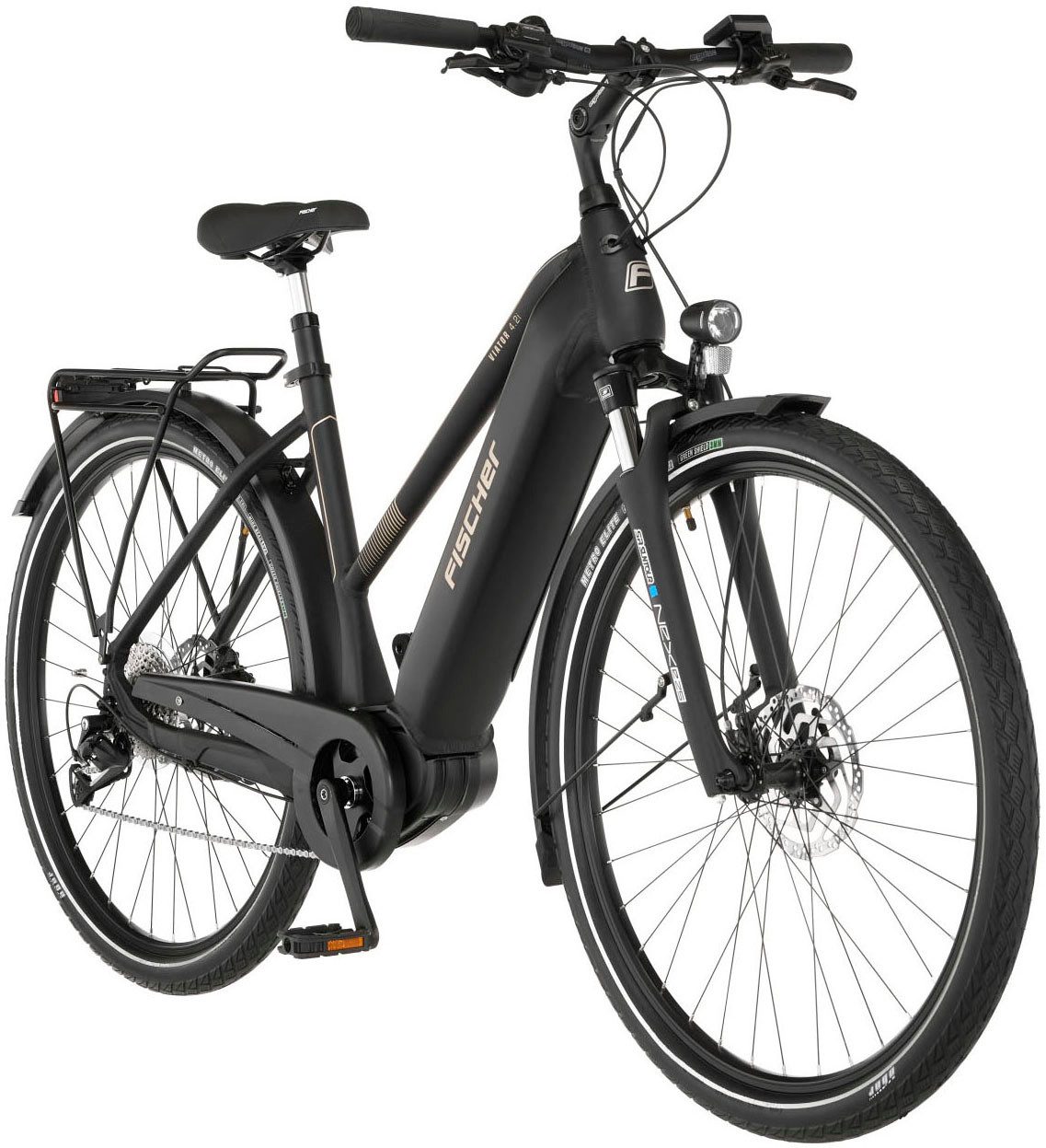 Fischer E-bike VIATOR 4.2i Pedelec, elektrische fiets voor dames en heren