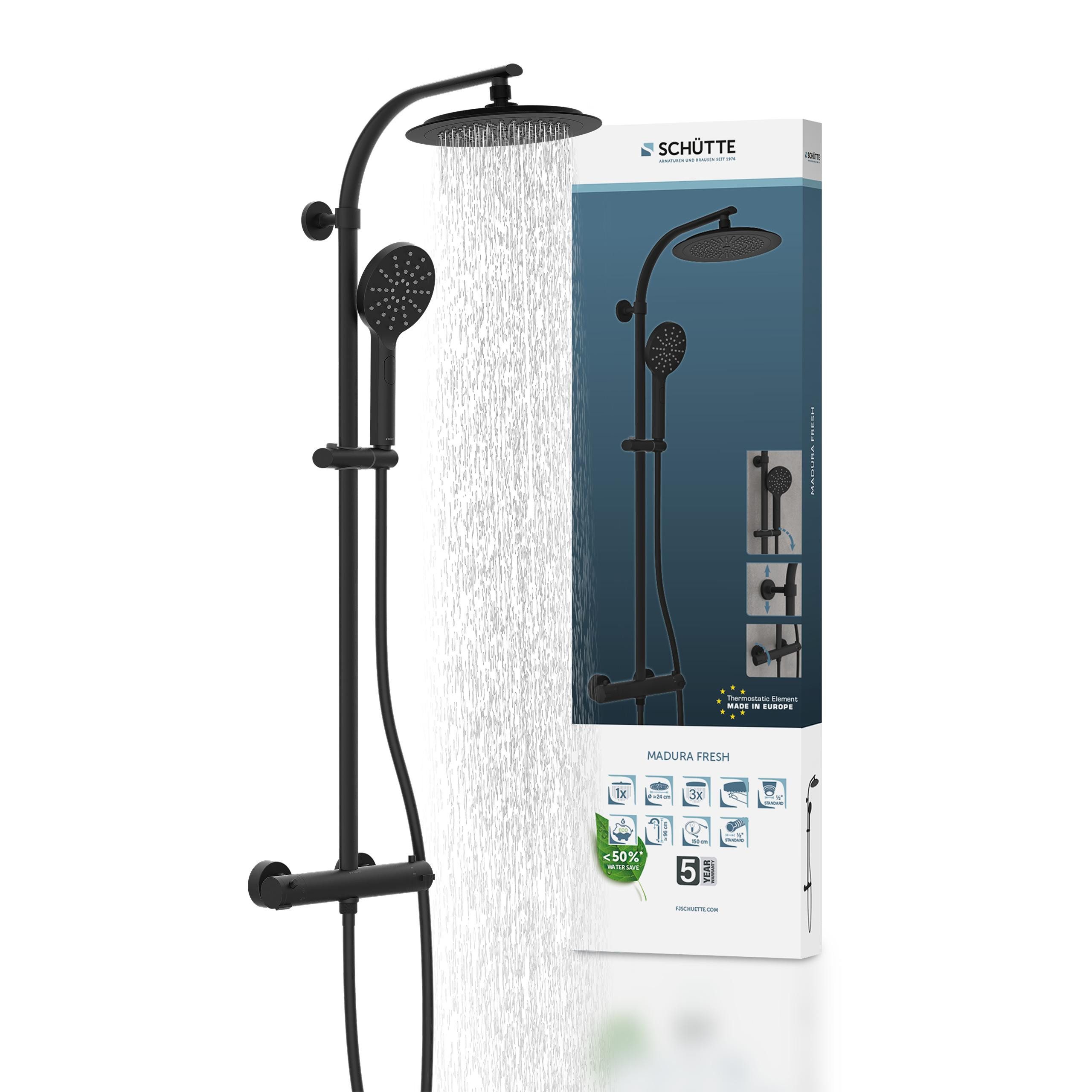 Schütte Douchekolom MADURA FRESH inclusief waterbesparende afdichting,...