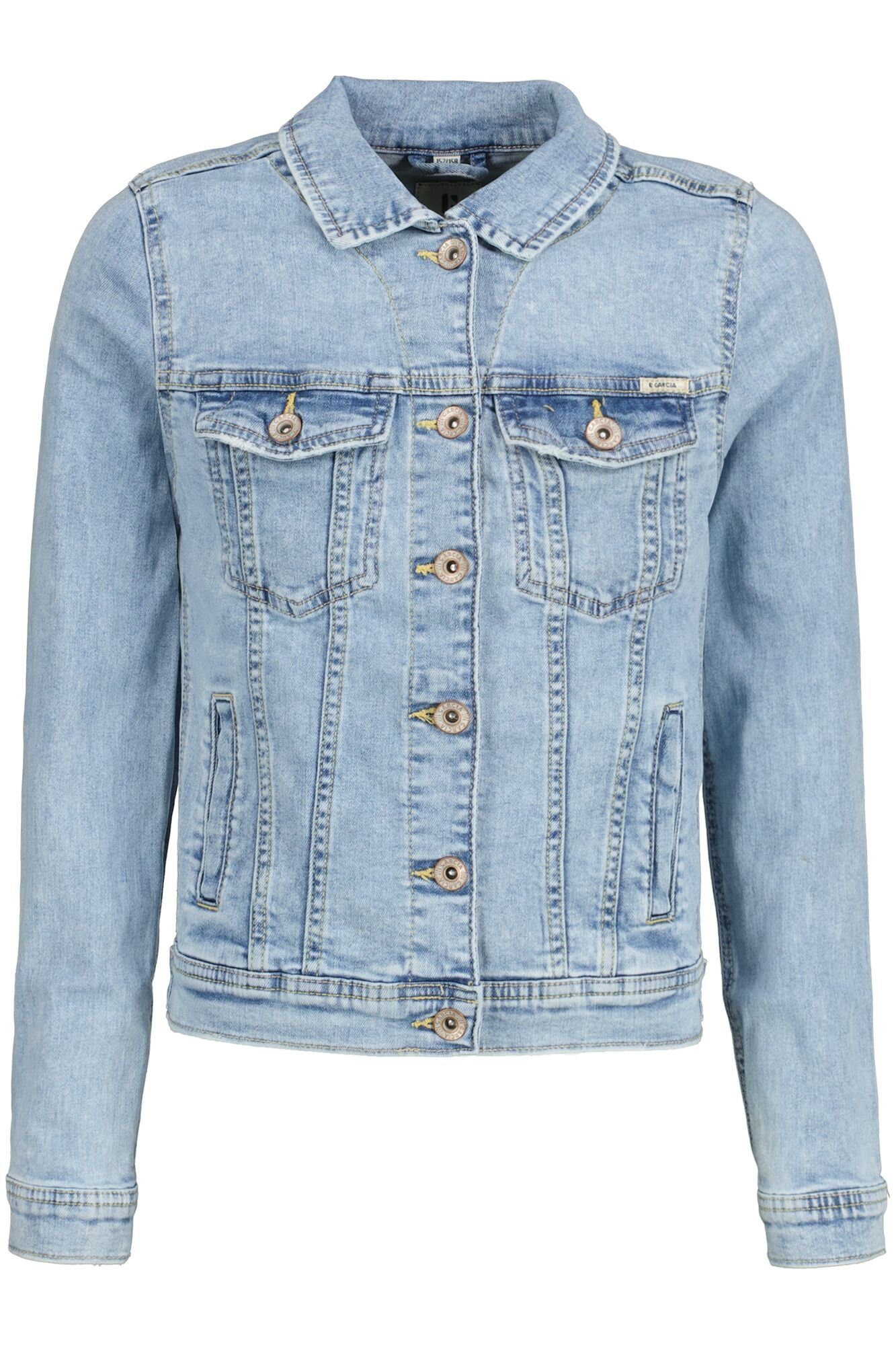 Garcia Jeansjack Chiara 100 in smalle vorm voor meisjes