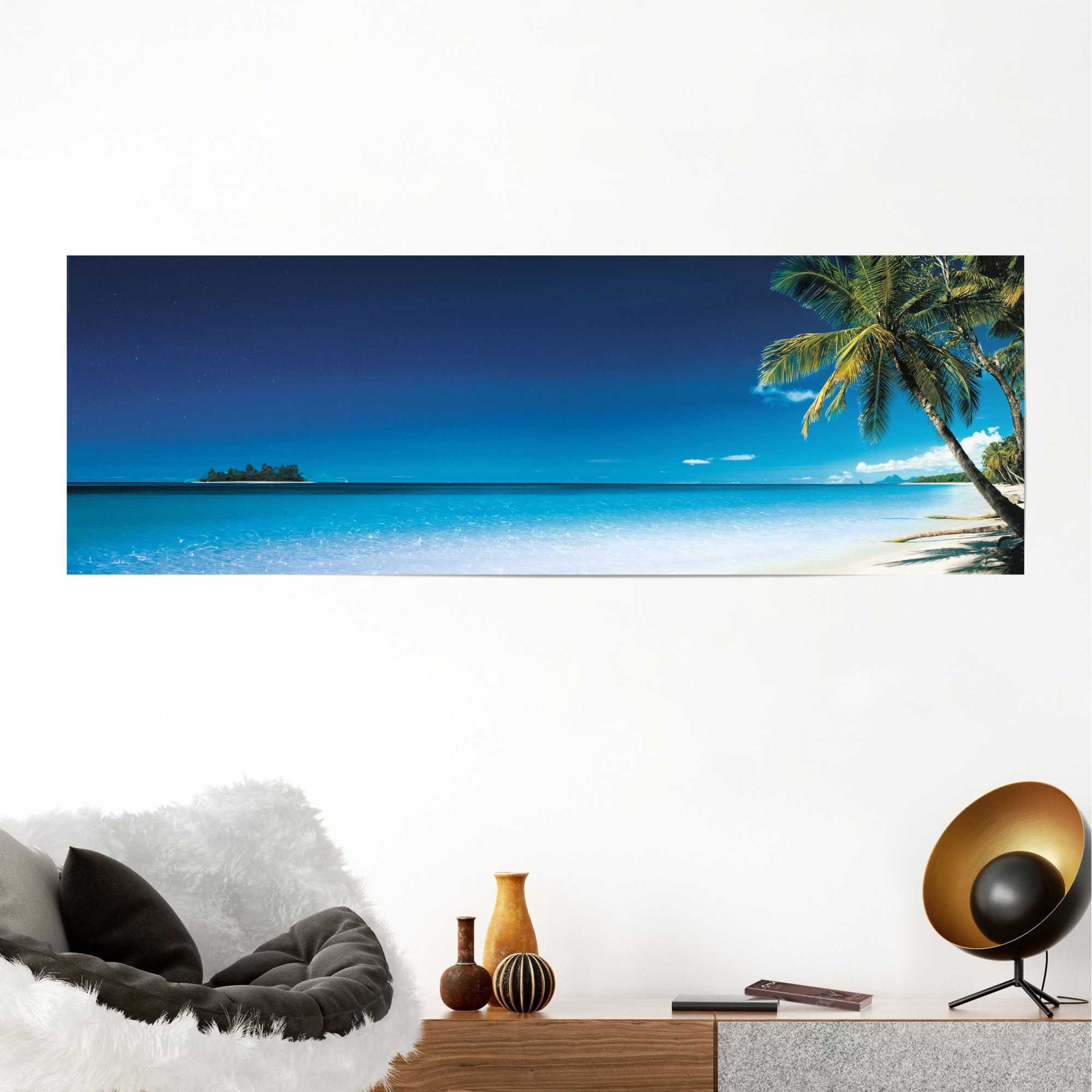 Reinders! Poster Palm aan het strand