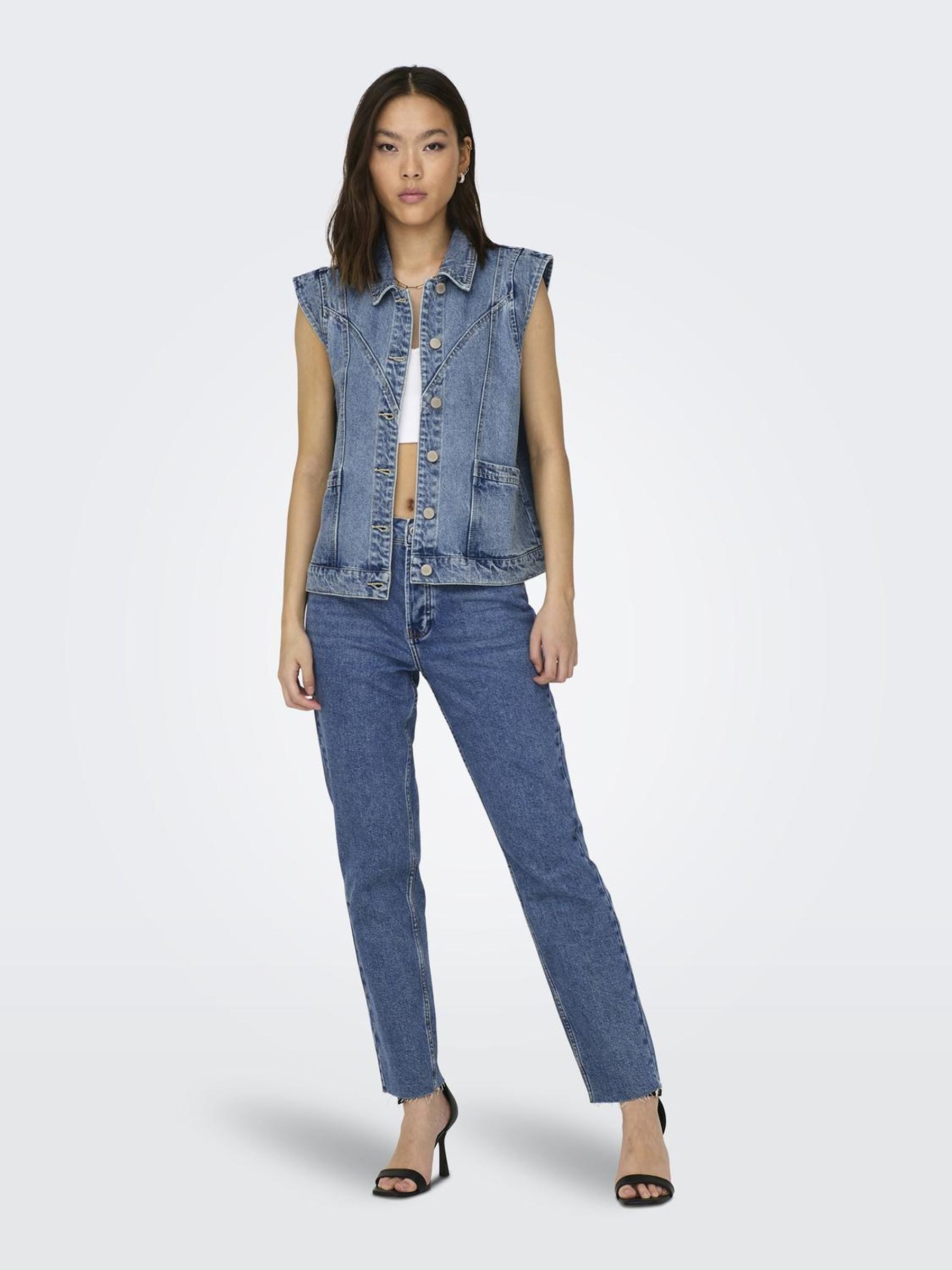 Only Jeansgilet ONLKENNEDY SL DNM WAISTCOAT BJ NOOS