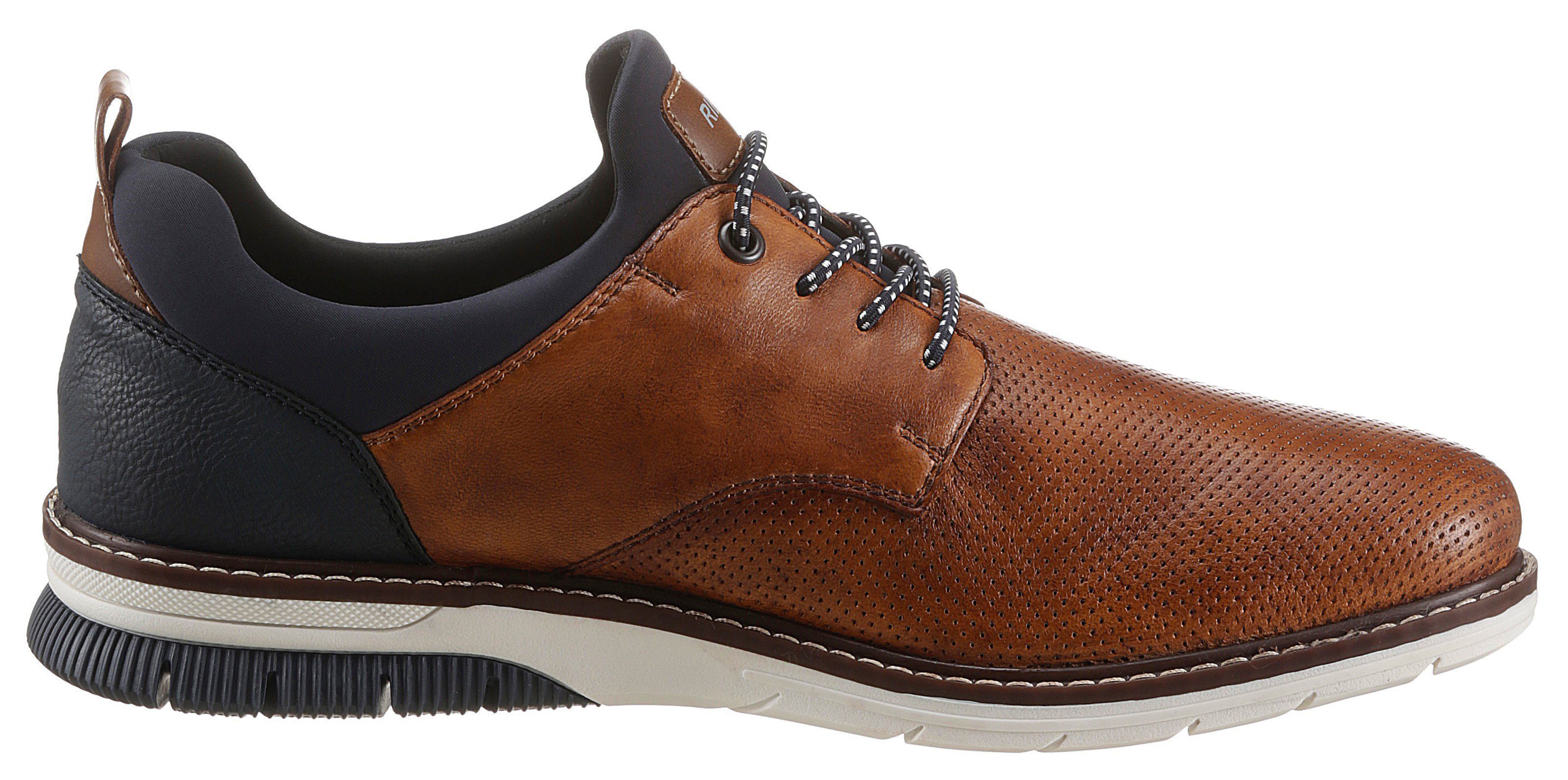Rieker Slip-on sneakers Business schoen, slipper, feestdagsschoen met elastische veters