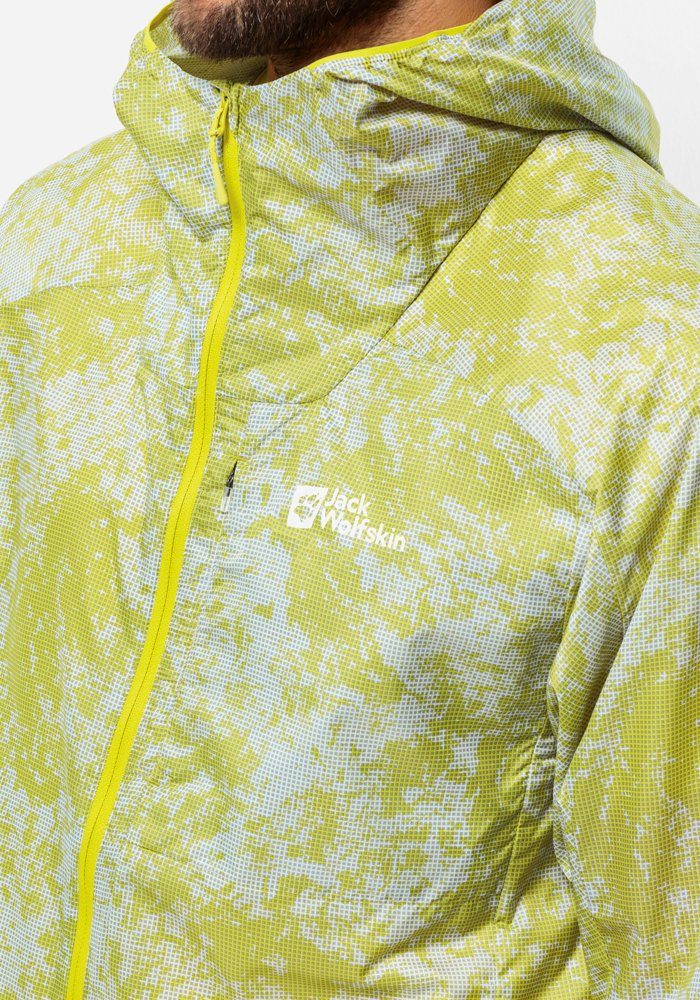 Jack Wolfskin Functioneel jack PRELIGHT WIND JKT M