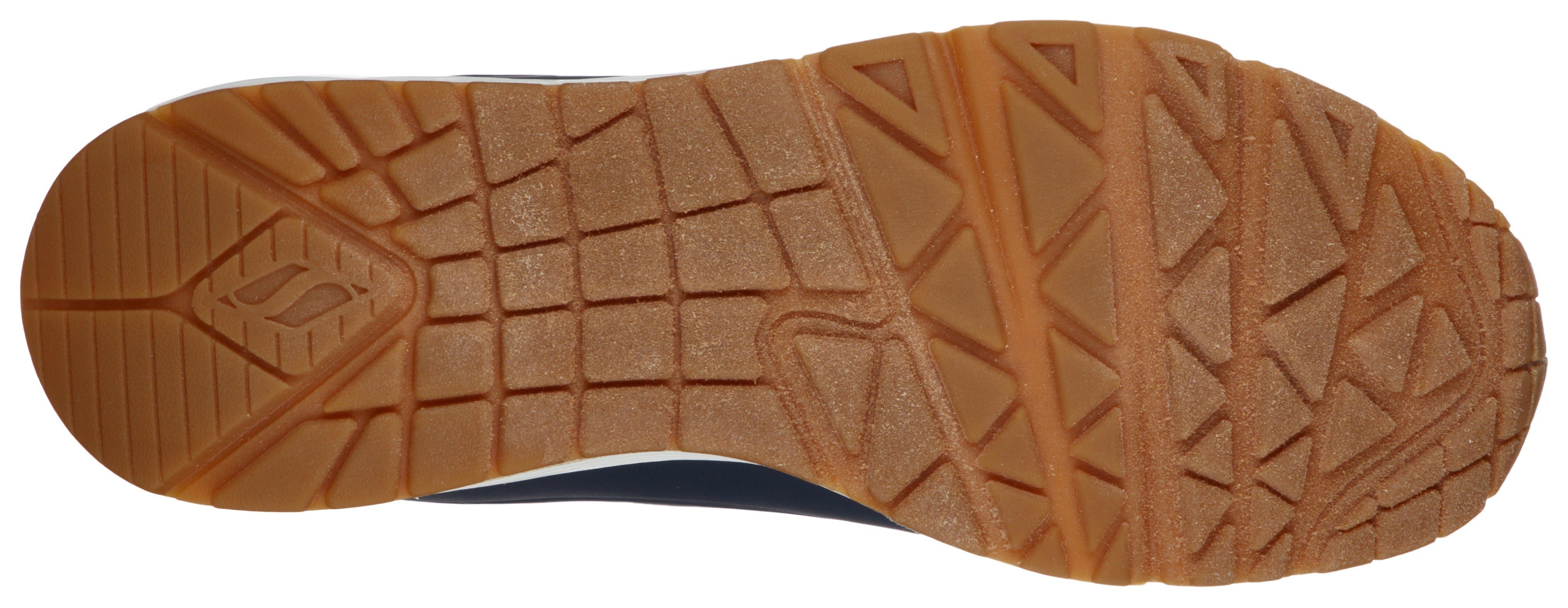 Skechers Sneakers Uno - Stand on Air Vrijetijdsschoen, lage schoen, veterschoen met air-cooled memory foam