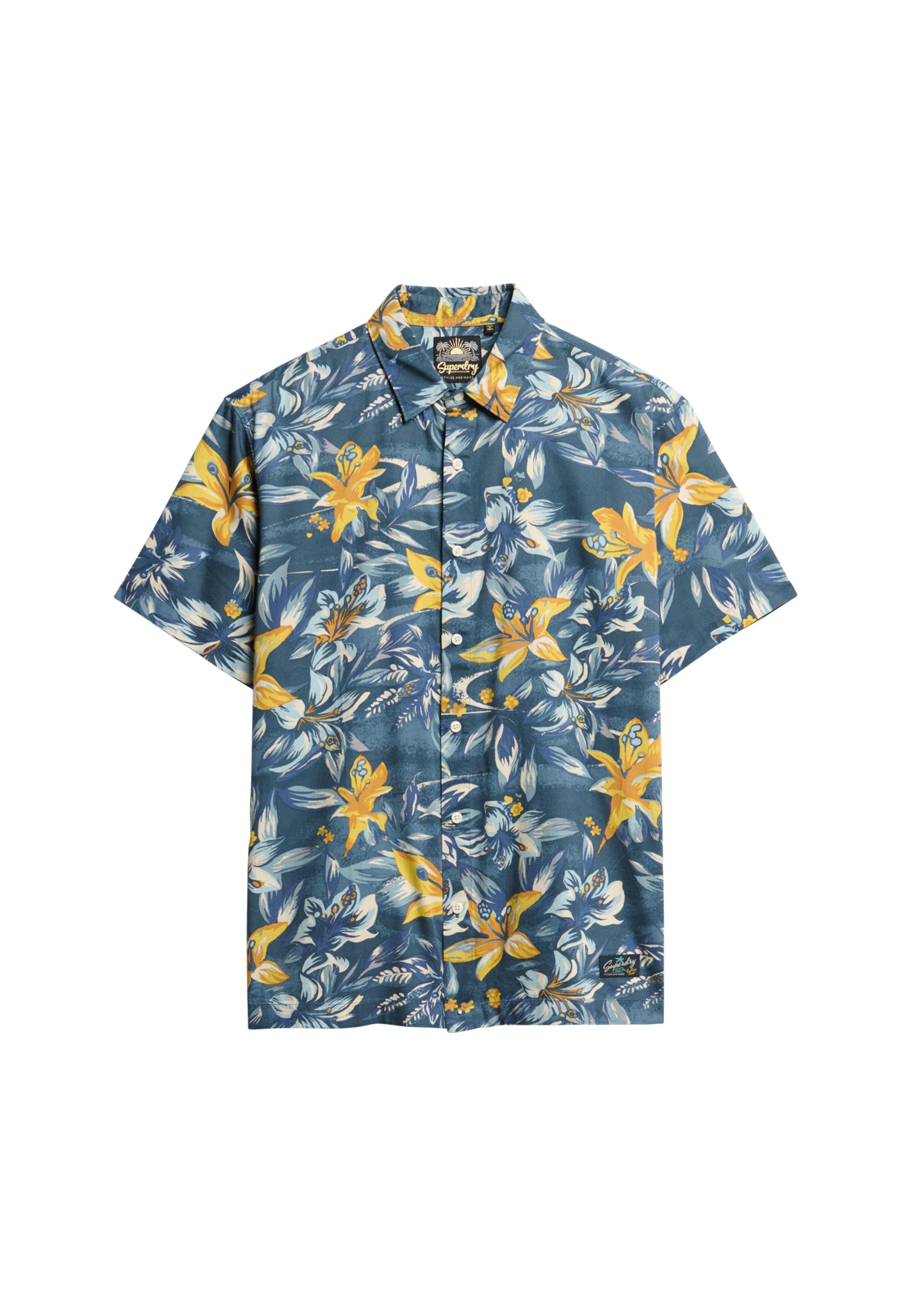 Superdry Overhemd met korte mouwen HAWAIIAN PRINT SHIRT
