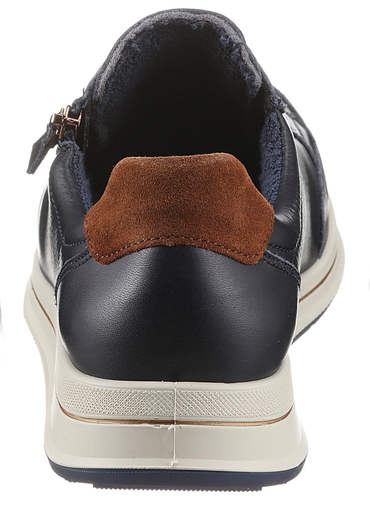 Ara Sneakers OSAKA met rits, g-breedte, vrijetijdsschoen, lage schoen, veterschoen