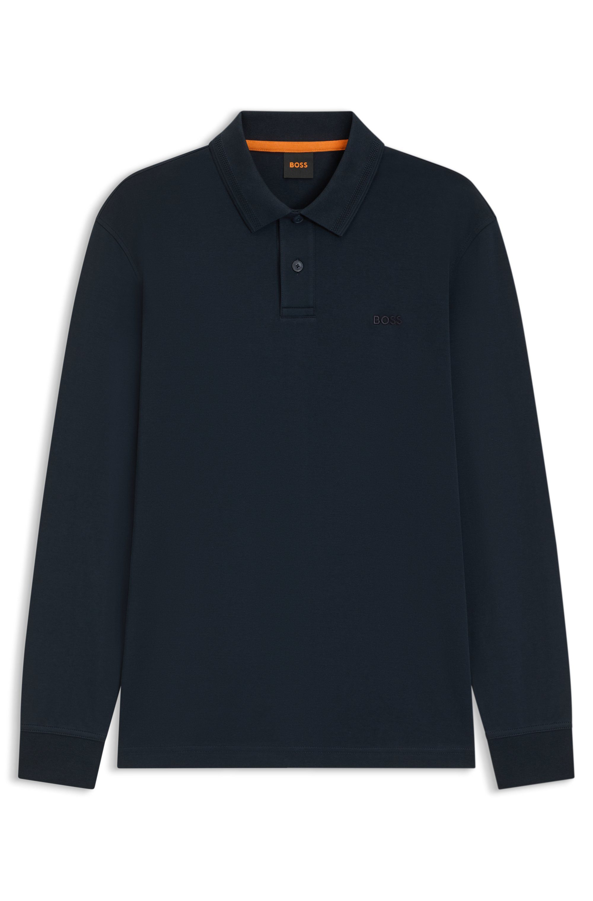 Boss Orange Poloshirt Pe_interlock_long