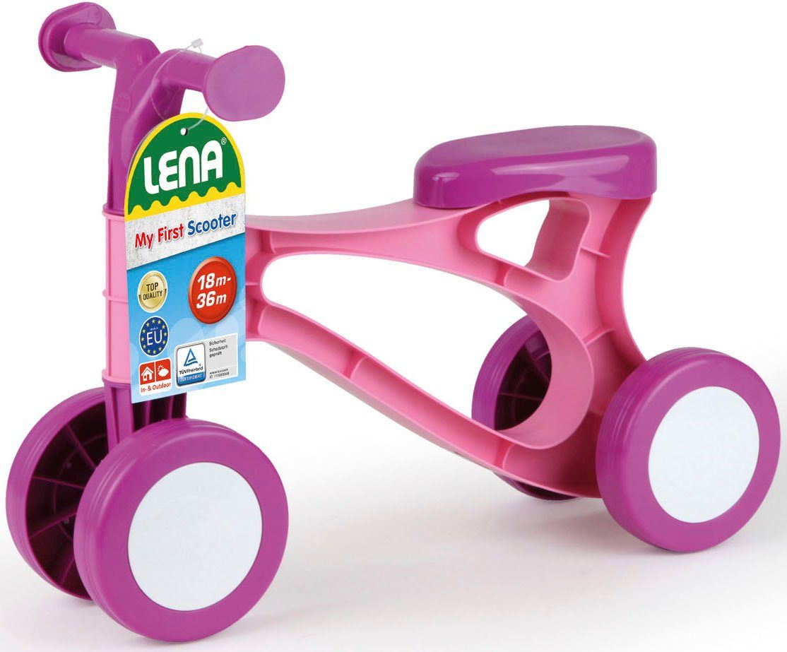 Lena® Kindervoertuig lerenlopenhulp My First Scooter Gemaakt in Europa