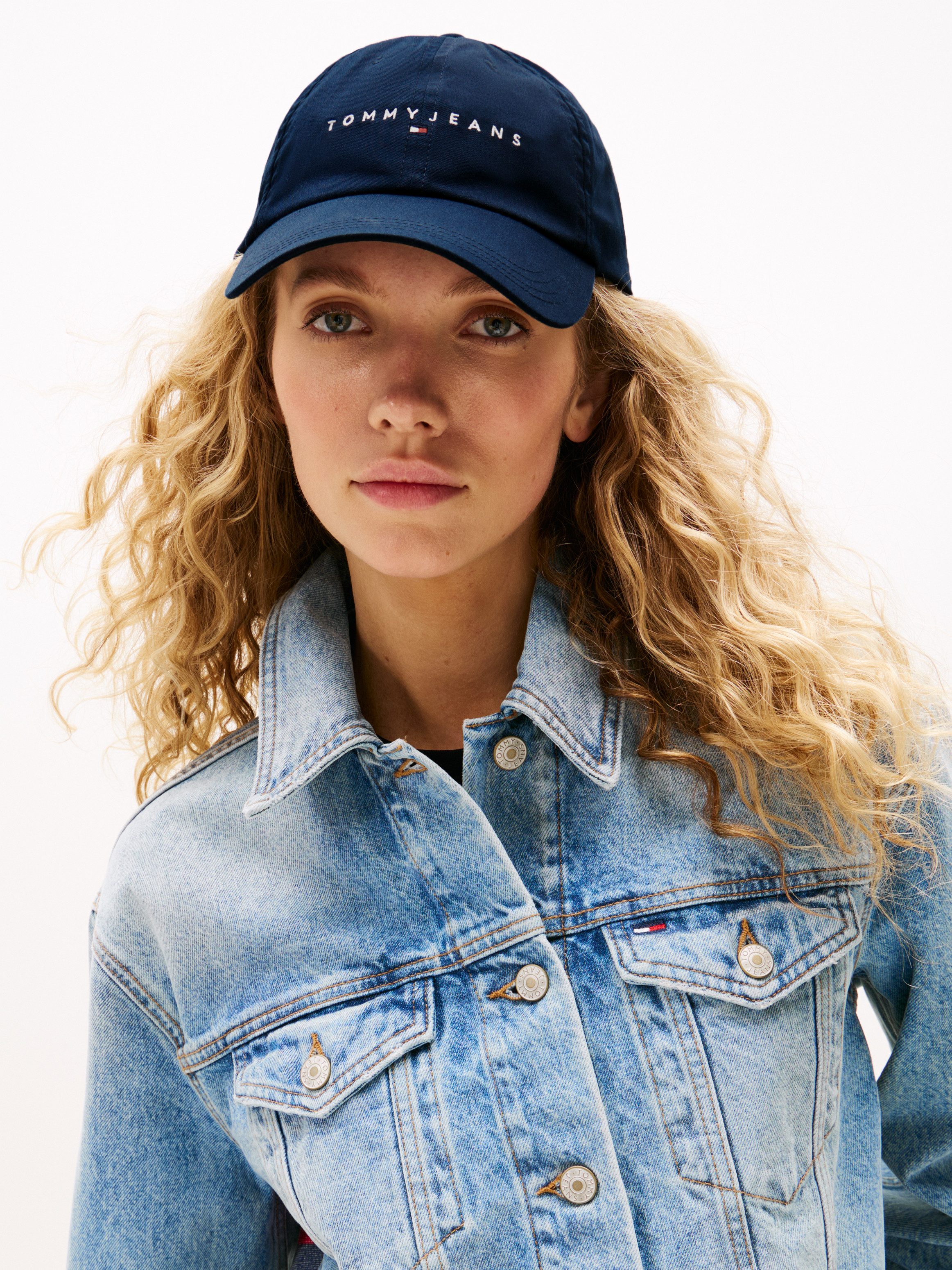 TOMMY JEANS Baseball pet TJW LINEAR LOGO 6 PANEL CAP