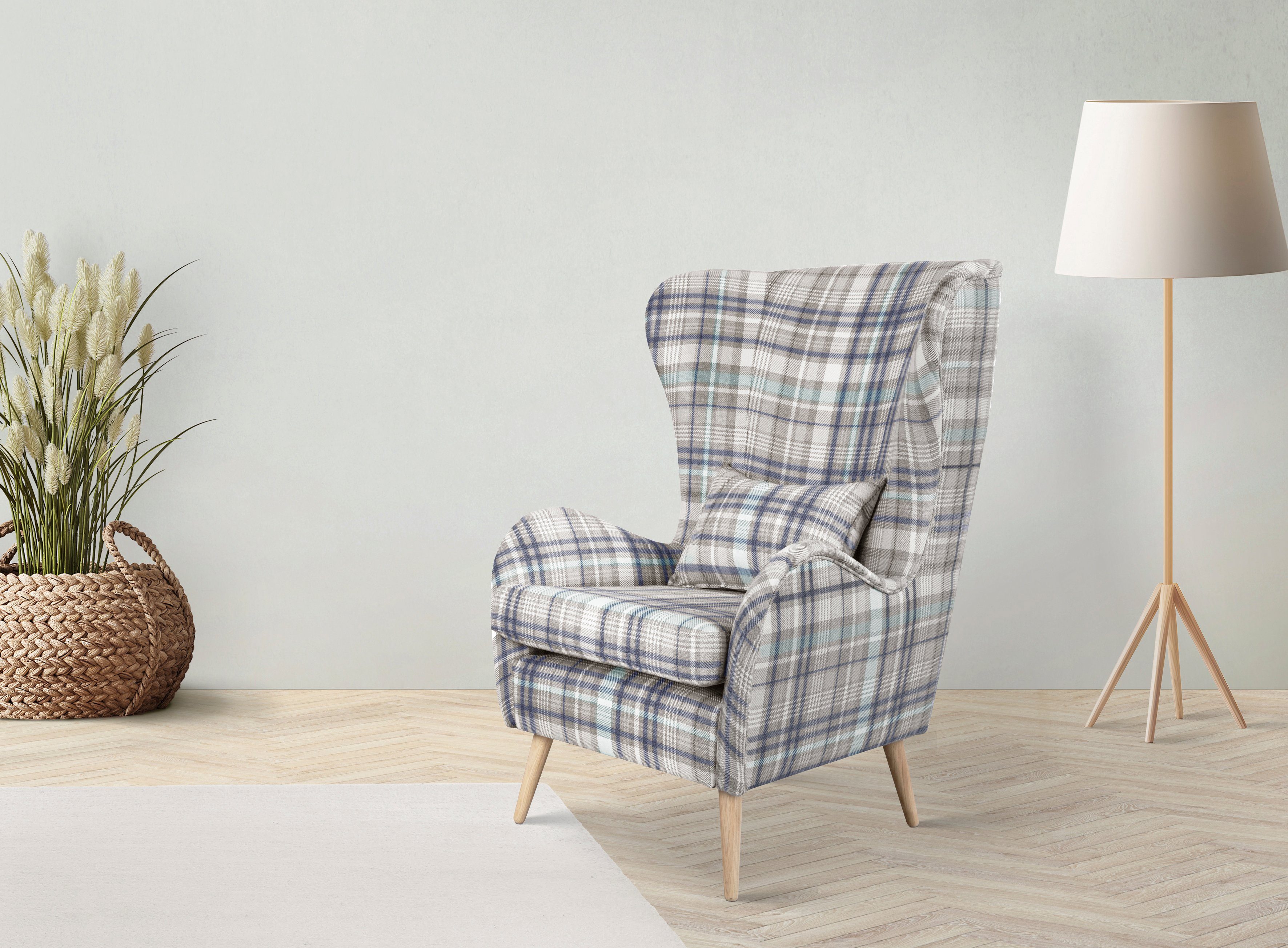 Guido Maria Kretschmer Home&Living Fauteuil CHARLES groot en gezellig in een modern design