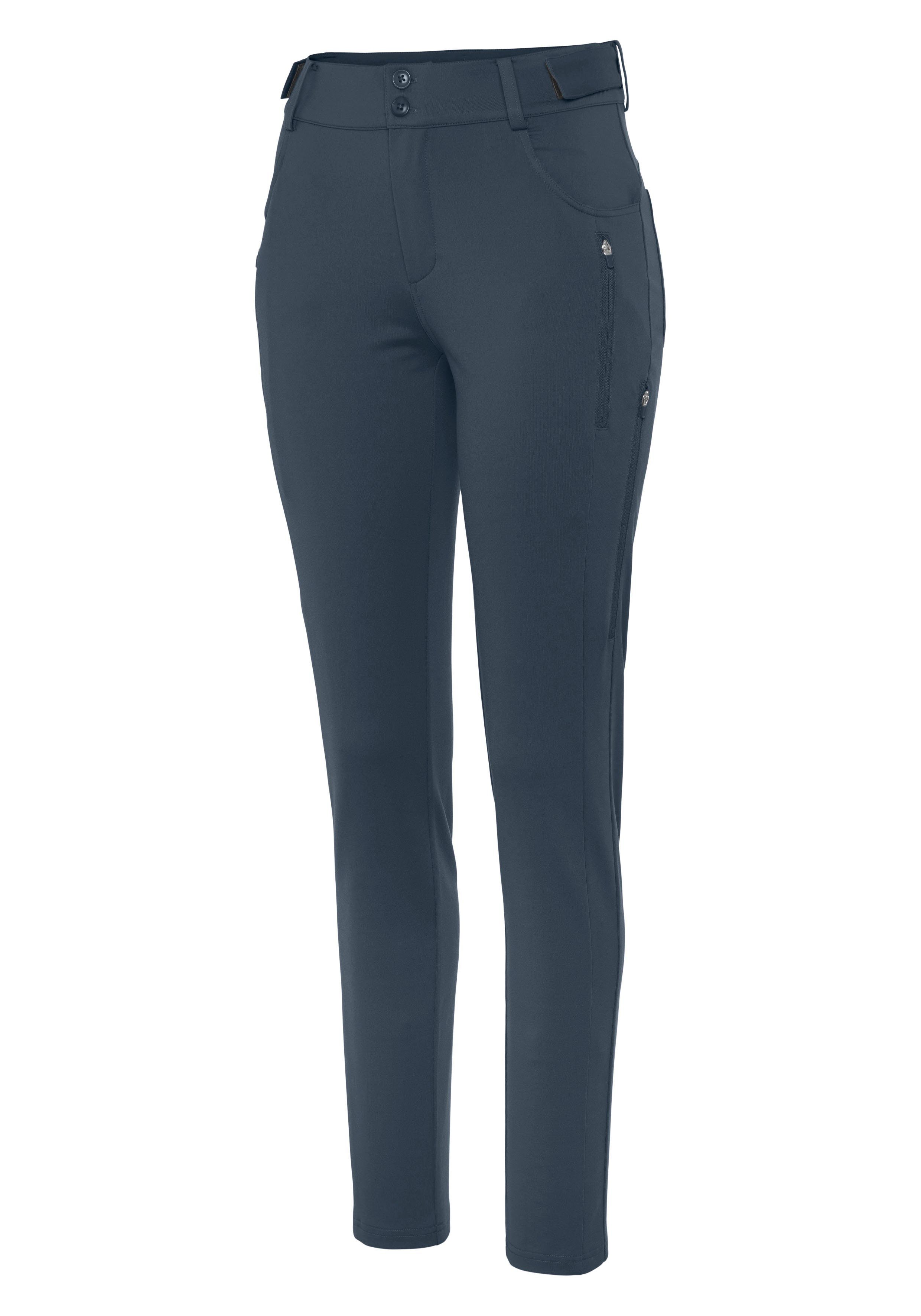 active by Lascana Trekkingbroek Slim fit zacht geruwde binnenkant