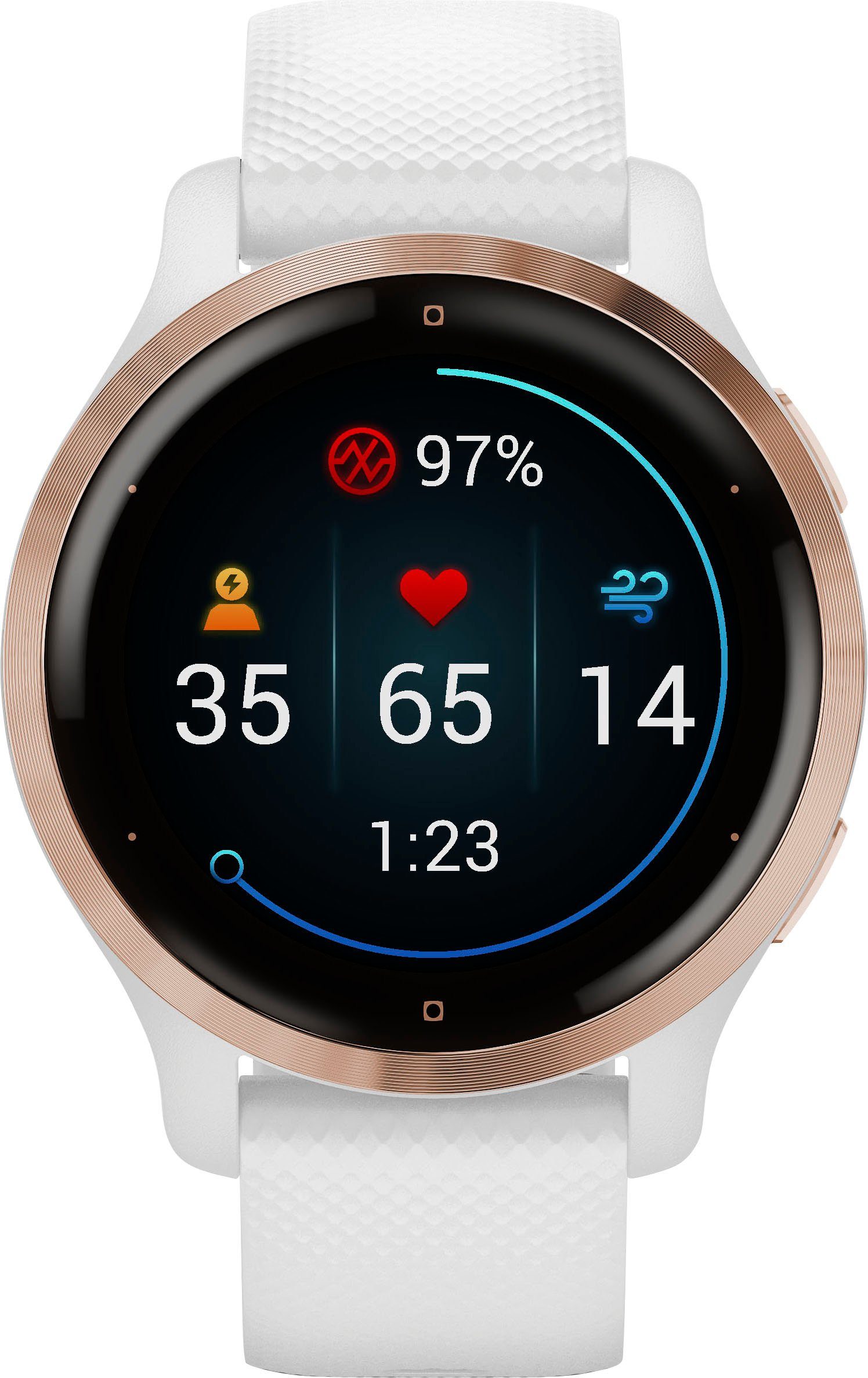 Garmin Smartwatch Venu 2S 25 reeds geïnstalleerde sport-apps
