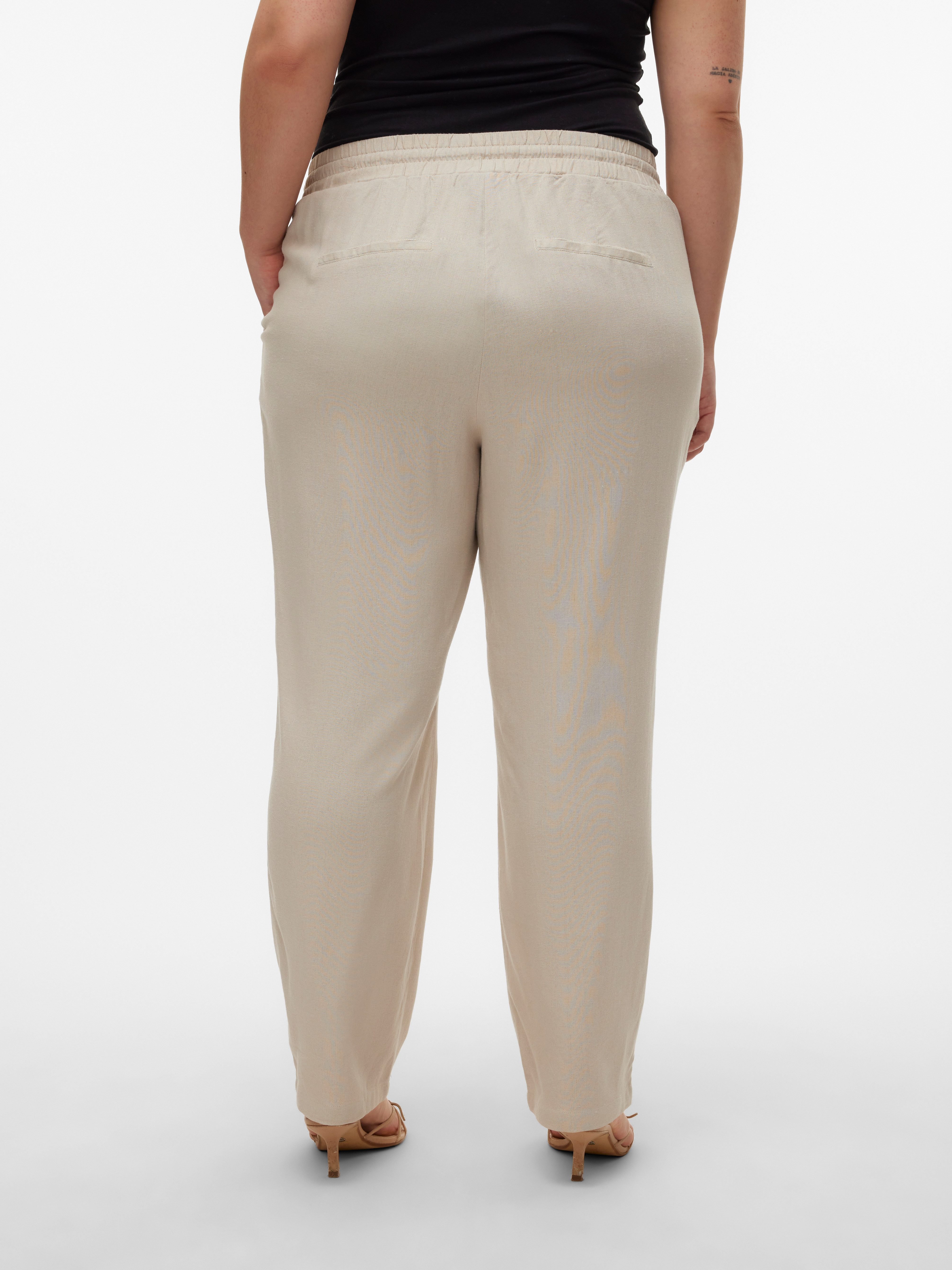 Vero Moda Curve Comfortbroek VMJESMILO ANKLE PANTS WVN GA NOOS CUR