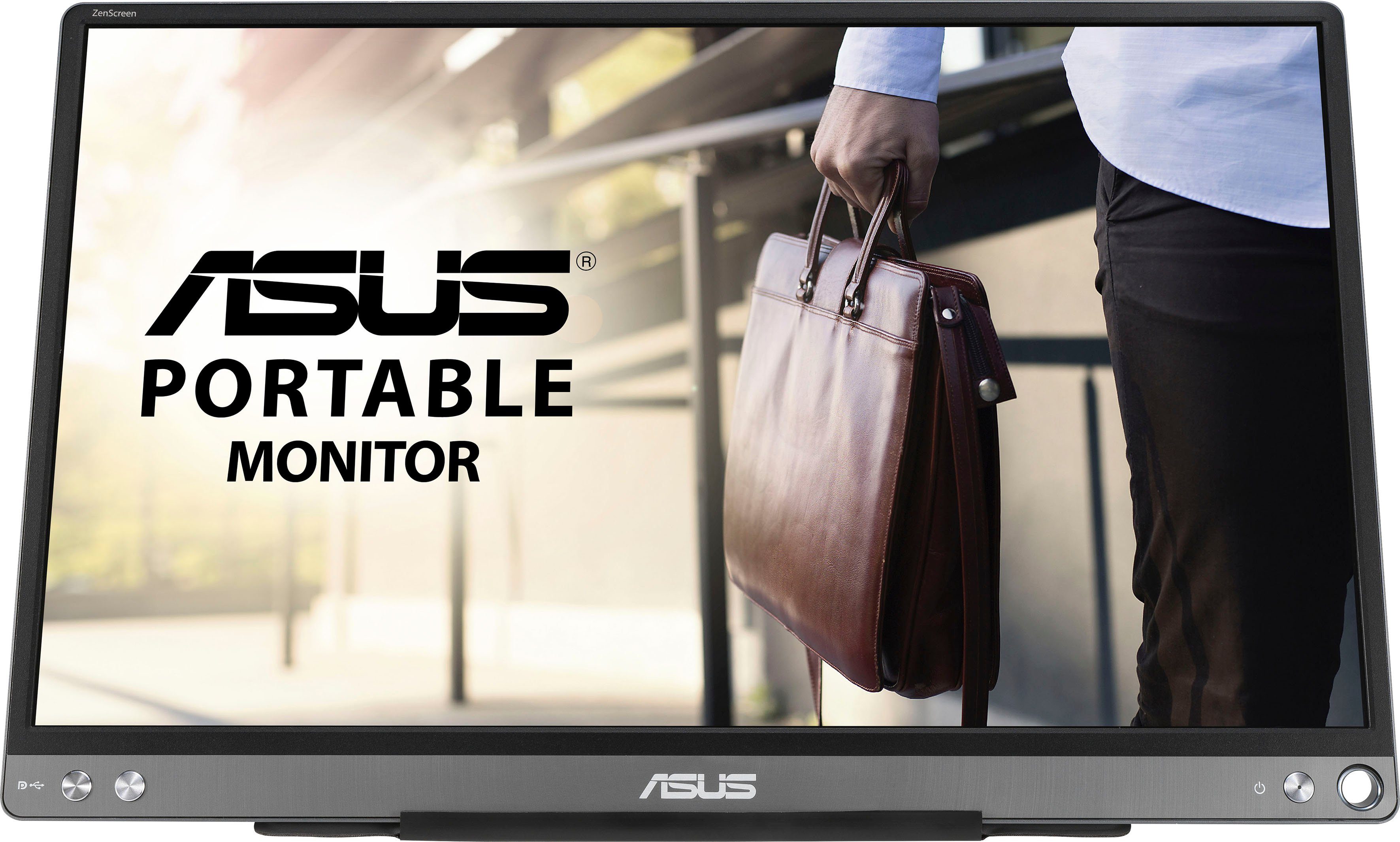 Asus Losse monitor MB16ACE, 40 cm / 16", Full HD monitoren grijs