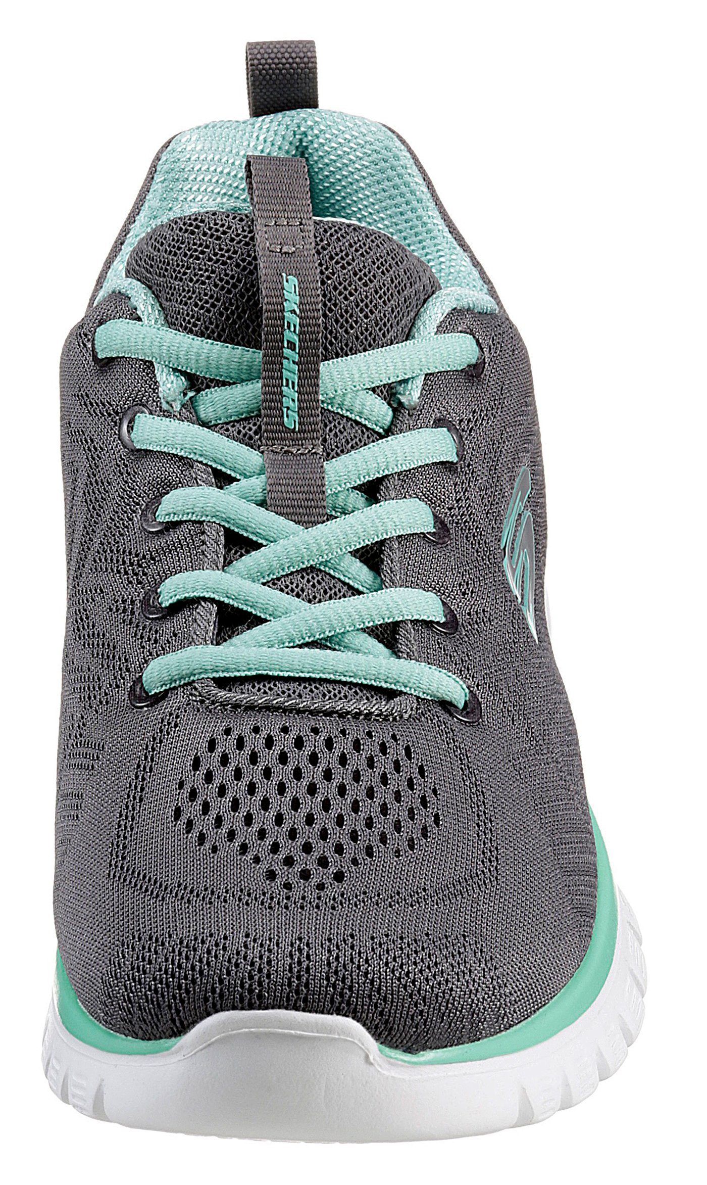 Skechers Sneakers Graceful - Get Connected Vrijetijdsschoen, lage schoen, veterschoen in schoenwijdte G (wijd)