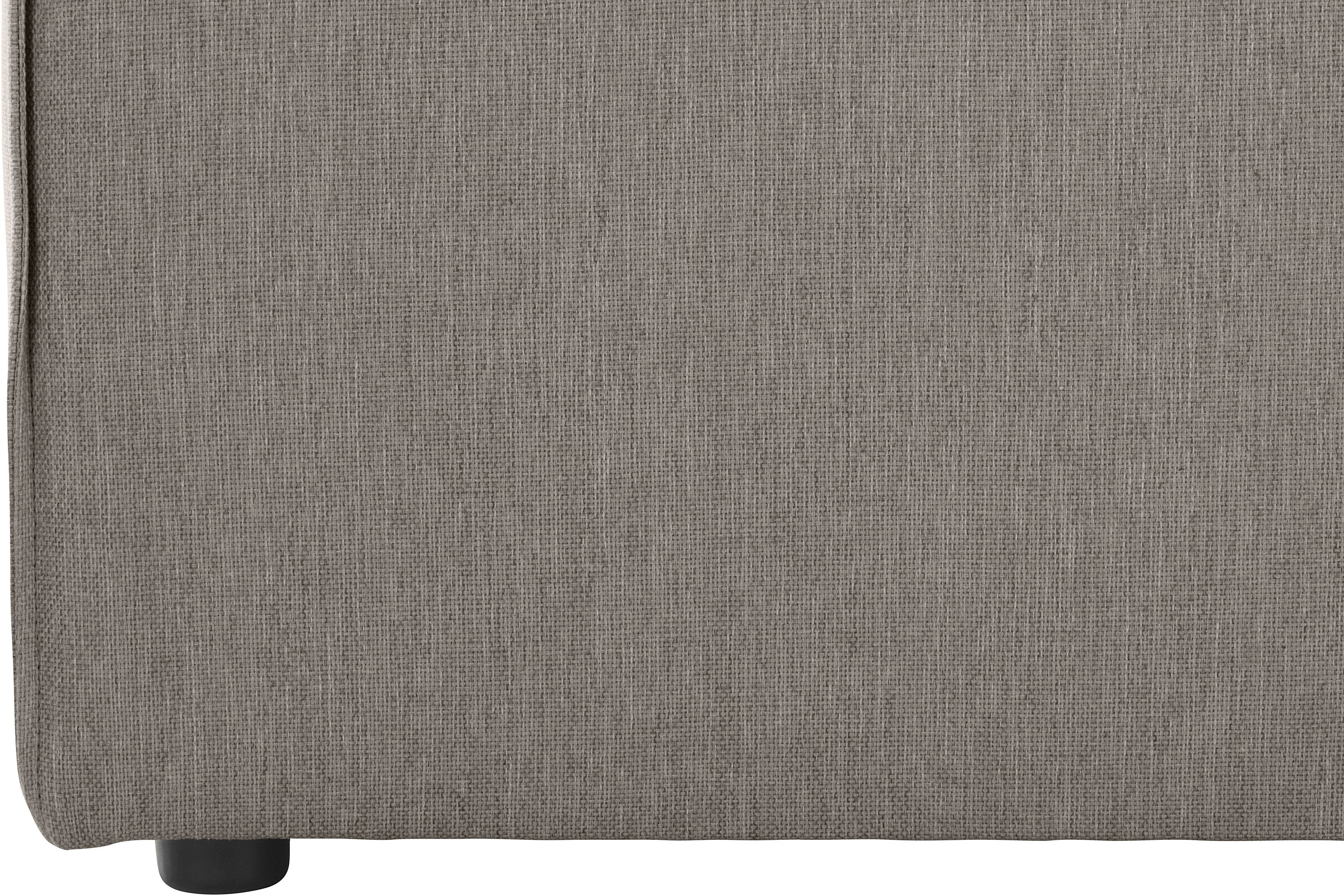 andas Ottomane Nöre korte lounge-module - zelf samenstellen, breedte 138 cm, diepte 128 cm