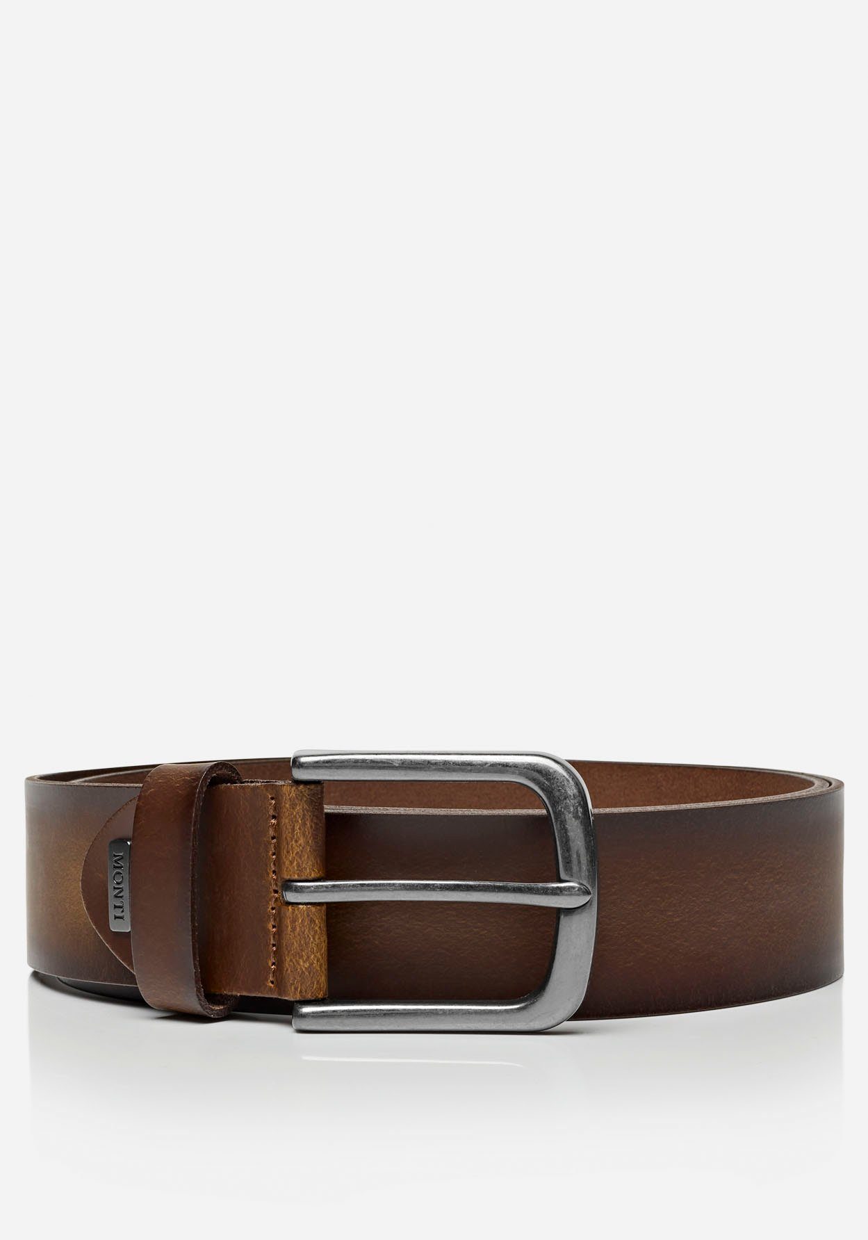 MONTI Leren riem NASHVILLE 4,0 cm breed, jeans-casual, inkortbaar, tot maat 150 cm