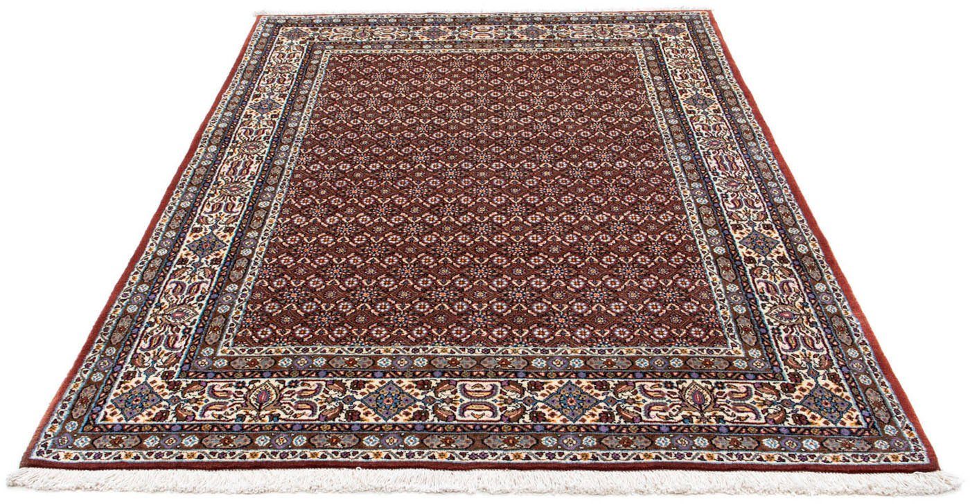 morgenland Wollen kleed Moud sterk gedessineerd beige 190 x 148 cm Uniek exemplaar met certificaat