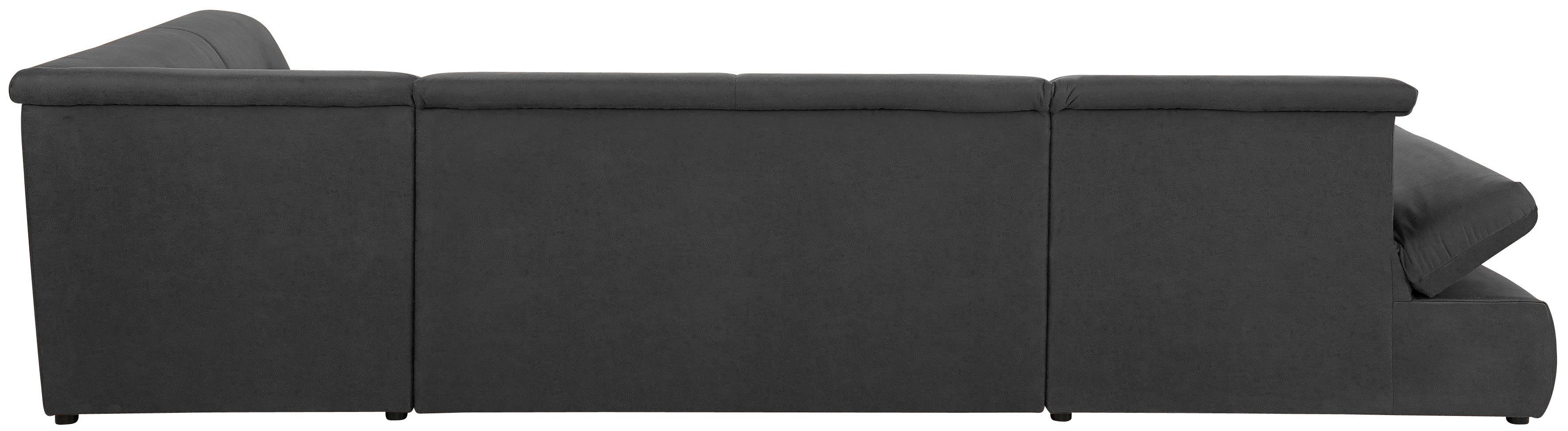 INOSIGN Zithoek Avesa U-vorm Naar keuze met verstelbare armleuningen en slaapfunctie, bxdxh: 355x216x80cm