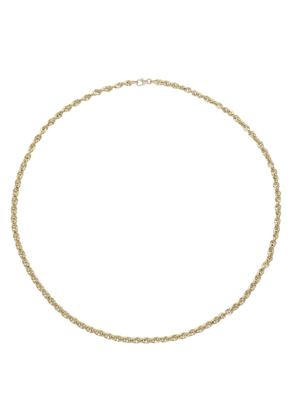 Firetti Gouden ketting Sieraad Geschenk Goud 585, Singapore, ca. 3,6 mm breed