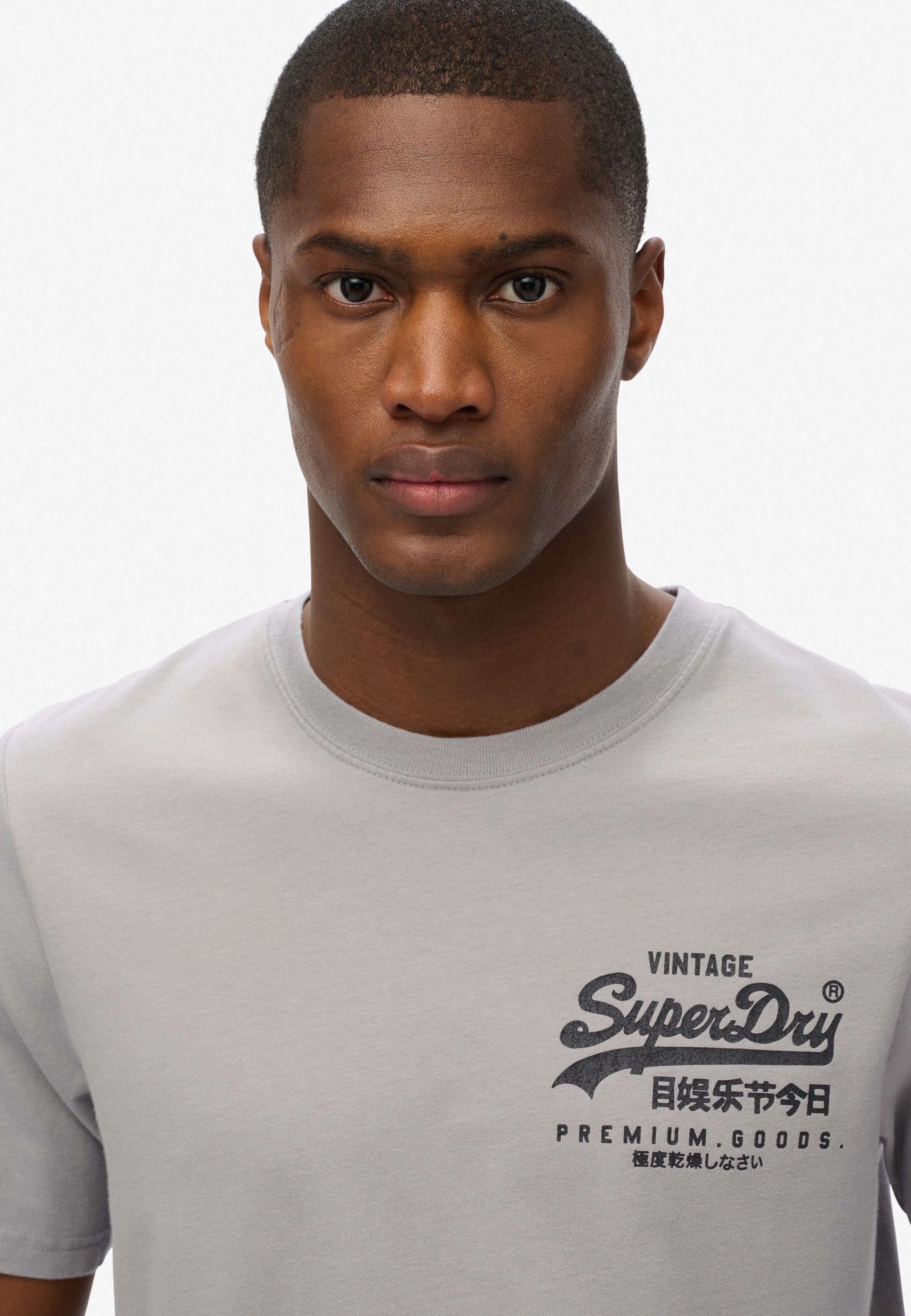 Superdry Shirt met ronde hals VL TOKYO RELAXED TEE