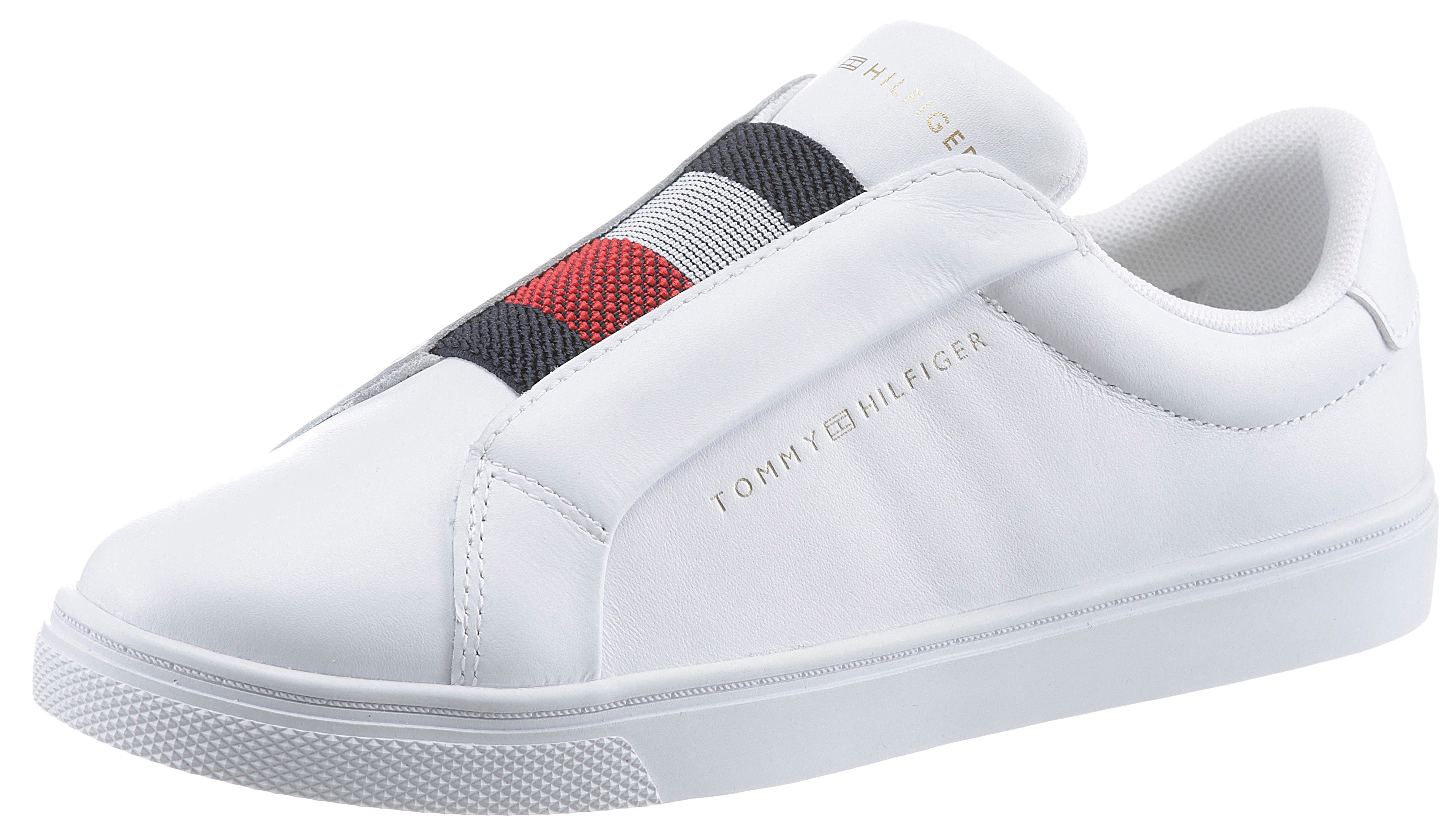 Rubber beloning commentator Tommy Hilfiger Slip-on sneakers ELASTIC SLIP ON SNEAKER in de online winkel  | OTTO