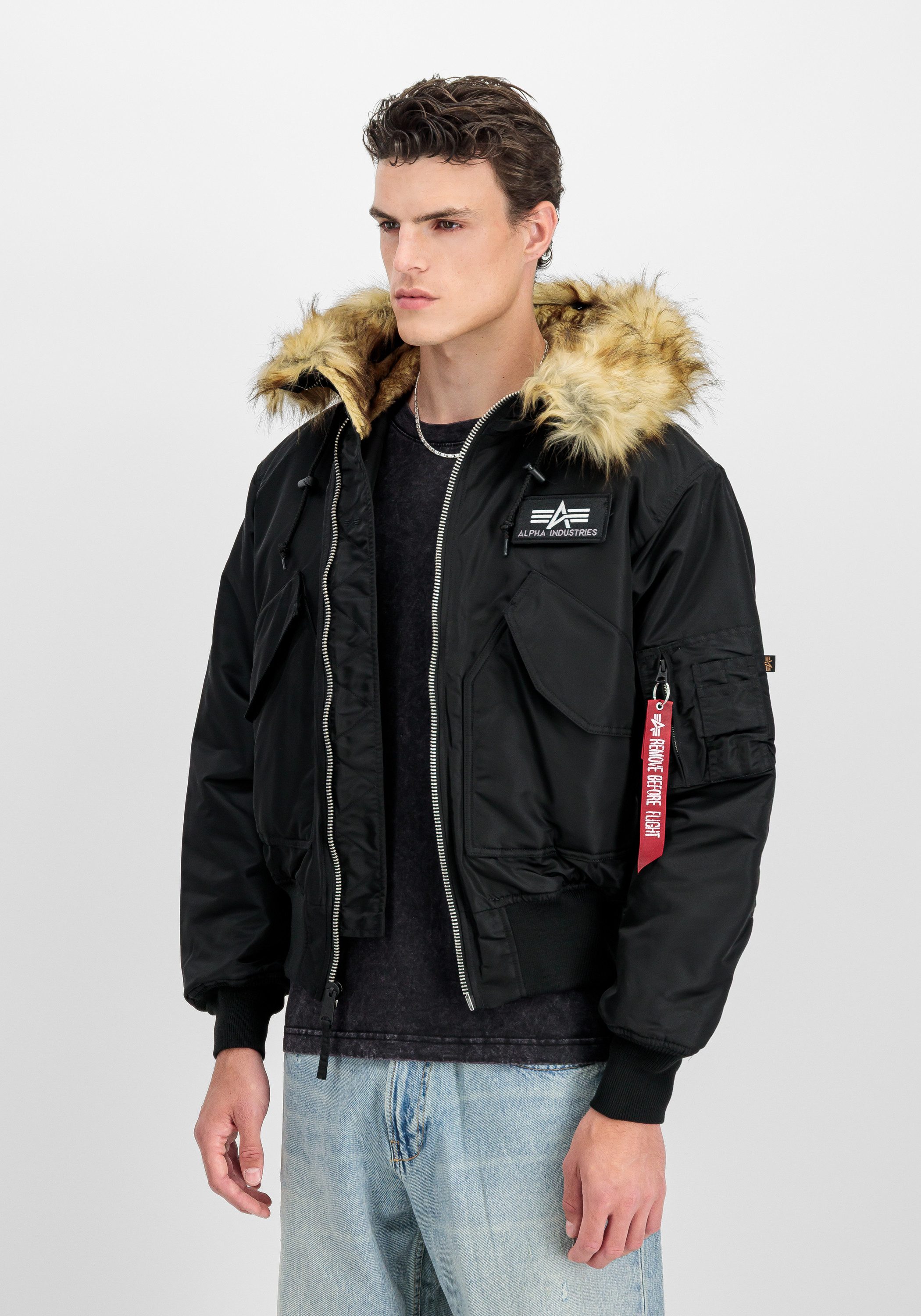 Alpha Industries Winterjack Alpha Industries Men - Bomber Jackets 45/P Hooded Custom