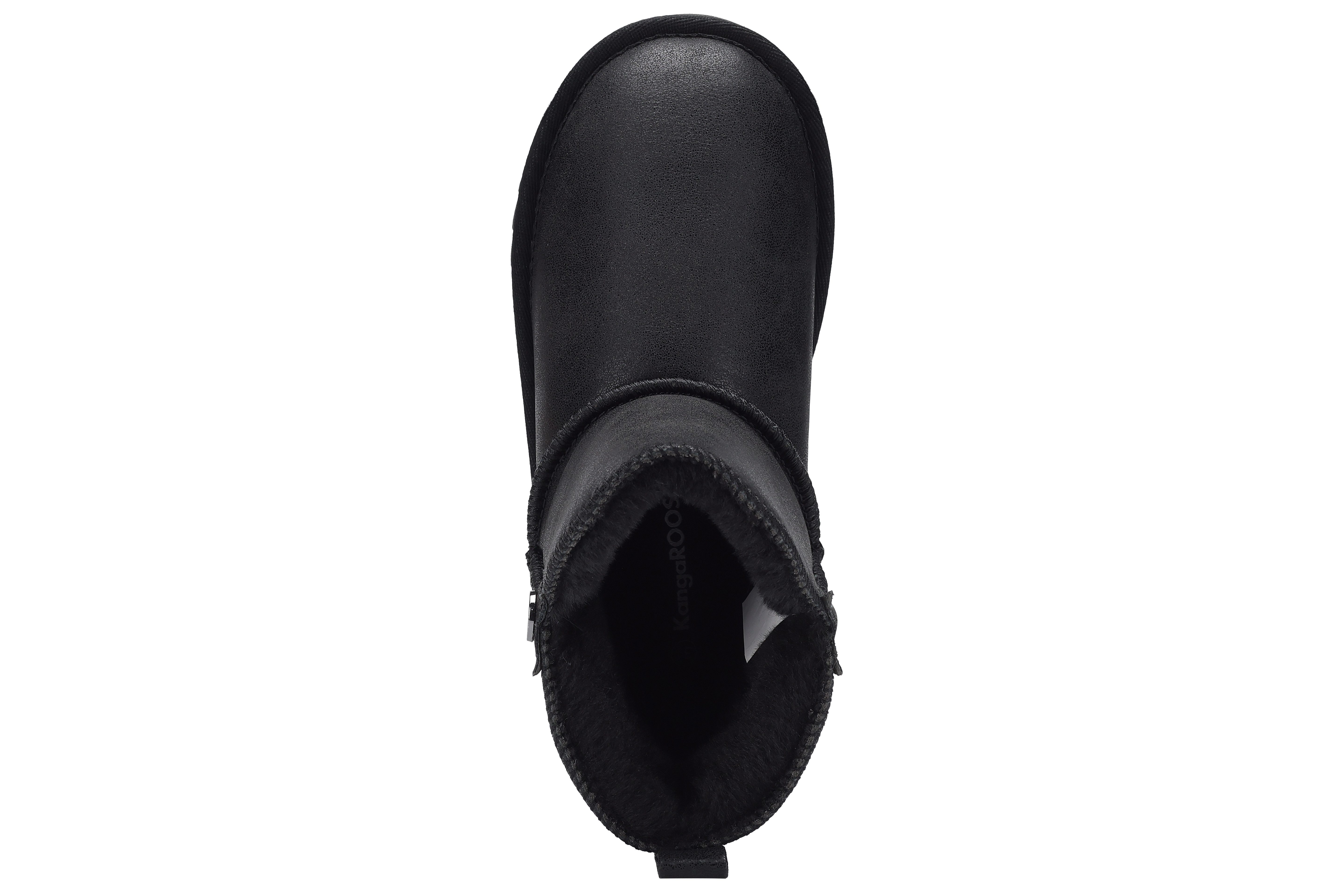 KangaROOS Boots zonder sluiting K-UK SILVERY Winterschoenen, winterboots, snowboots, instaplaarzen