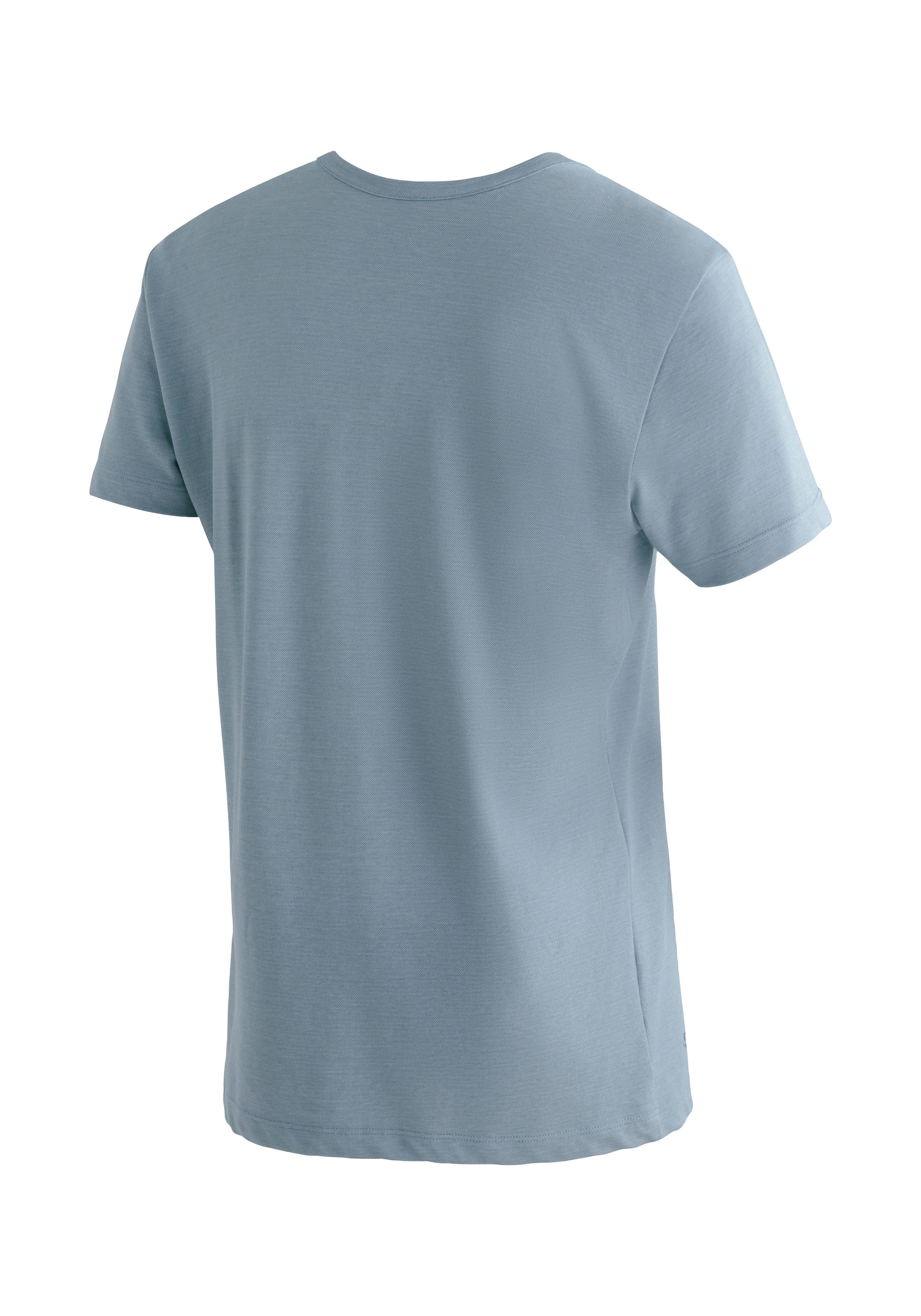 Maier Sports T-shirt Balsarea M Heren functioneel shirt, vrijetijdsshirt met print, regular fit