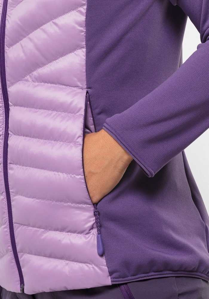 Jack Wolfskin Hybride jas ROUTEBURN PRO HYBRID W