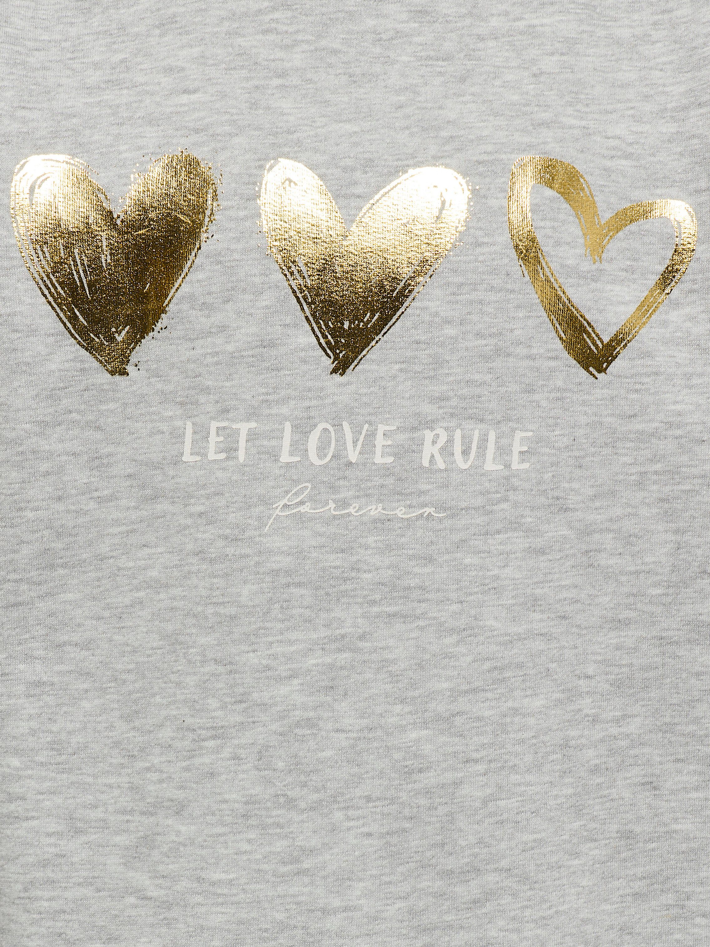 KIDS ONLY Sweatshirt KOGMARY LIFE L/S O-NECK BOX SWT