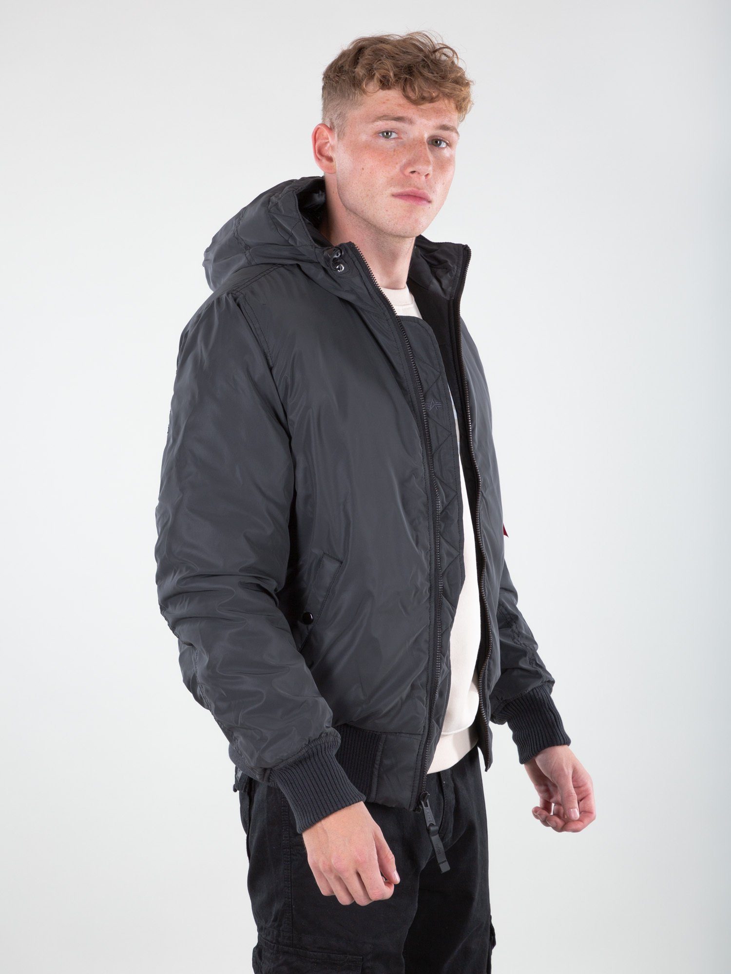 Alpha Industries Bomberjack MA-1 Hooded Reflective