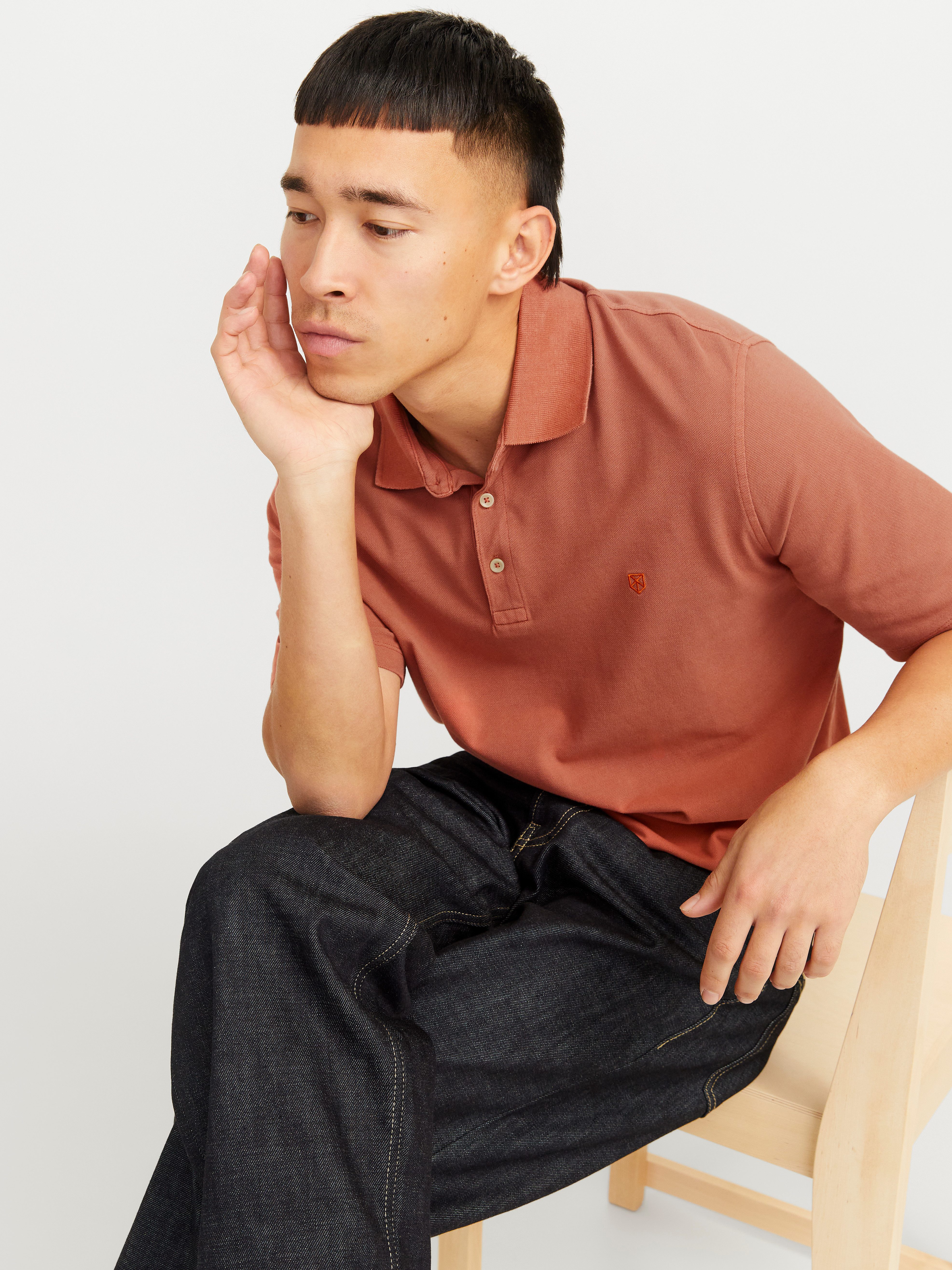Jack & Jones Poloshirt JPRCCWILLIAM WASH SS POLO SN