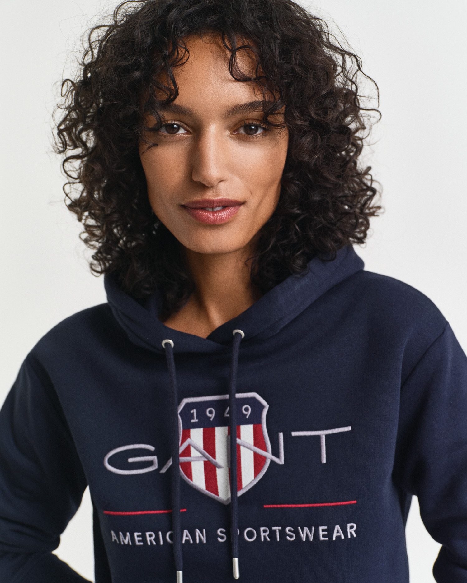 Gant Hoodie ARCHIVE SHIELD HOODIE Met een capuchon voorzien van rijgkoord