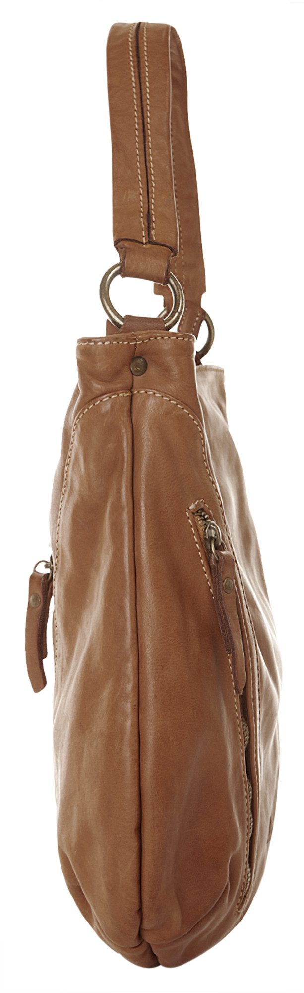 Cluty Shopper echt leer, made in italy