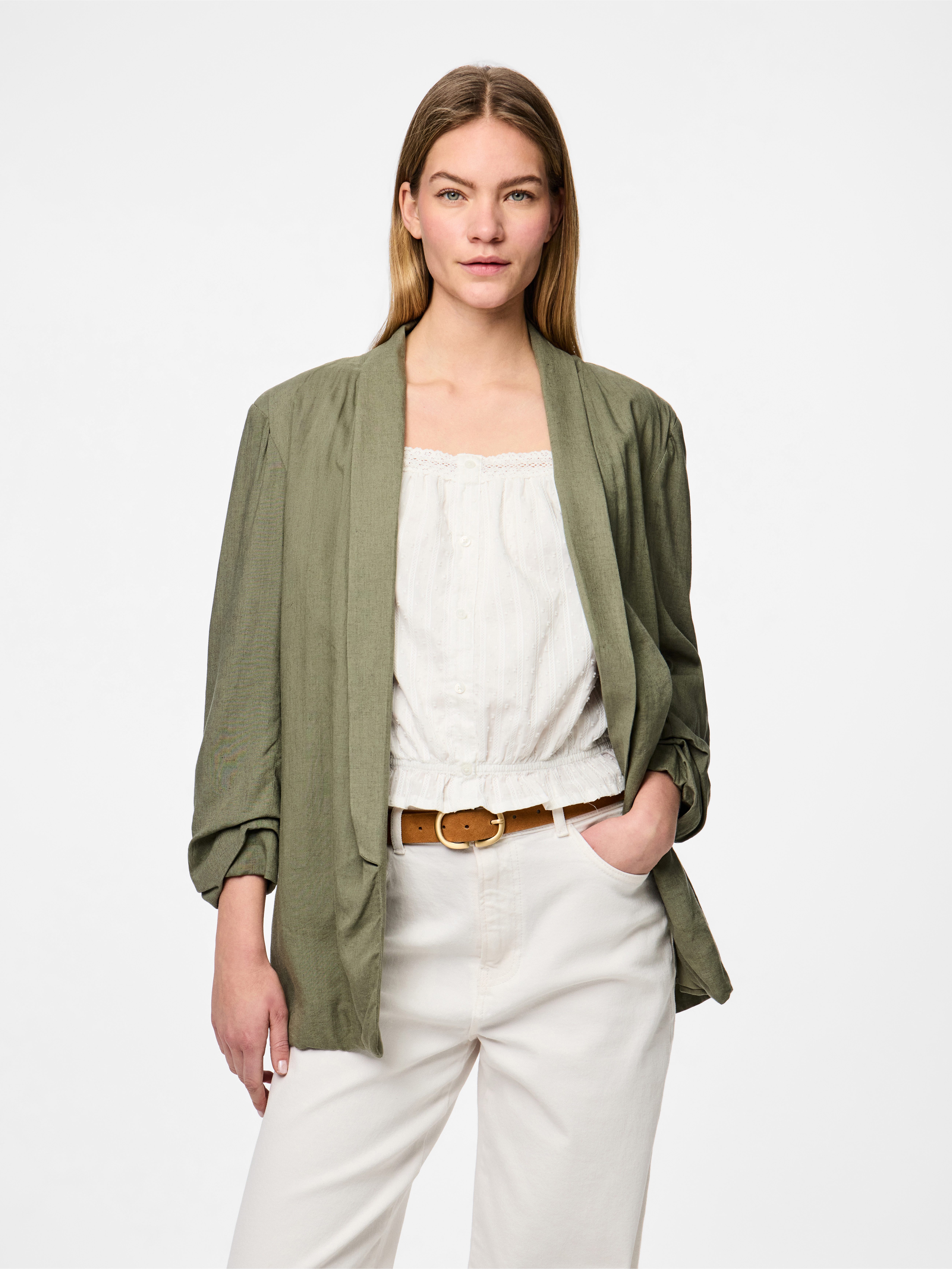 pieces Lange blazer PCPIA BOSELLA BLAZER WVN NOOS