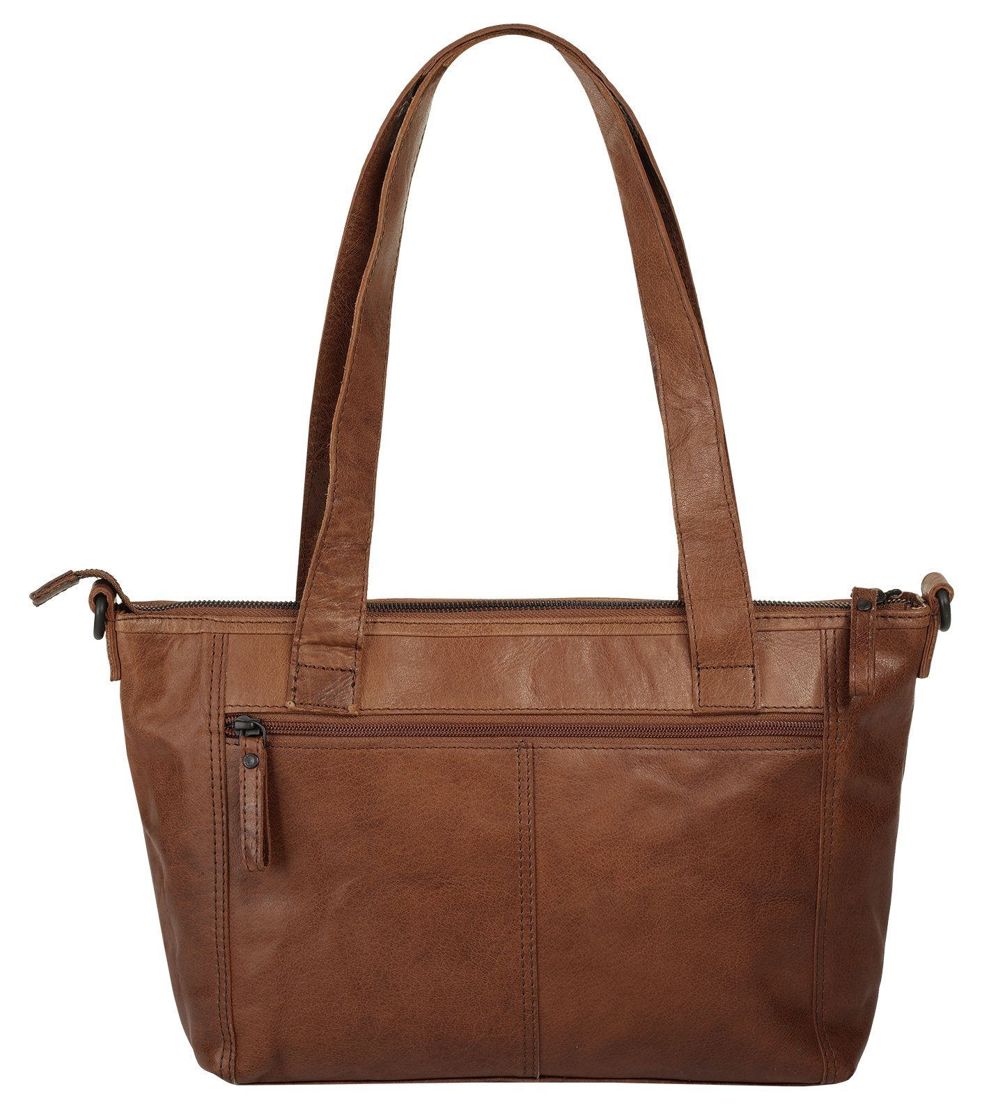 Spikes & Sparrow Shopper echt leder