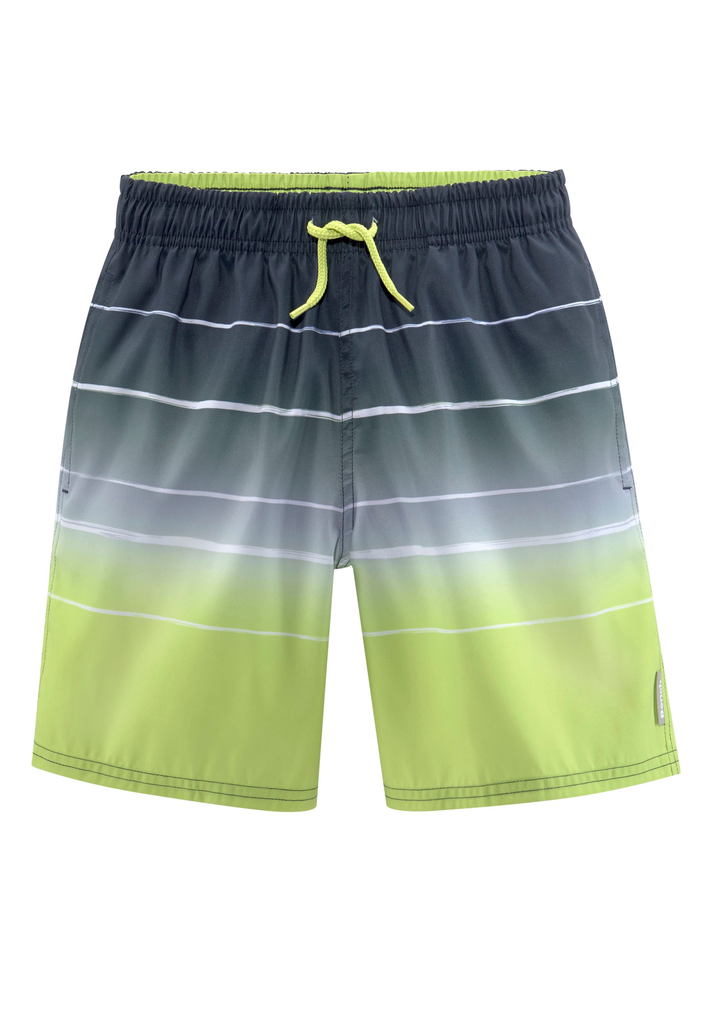 Bench. Zwemshort Sunset Kids jongens badmode maat 170/176 grijs