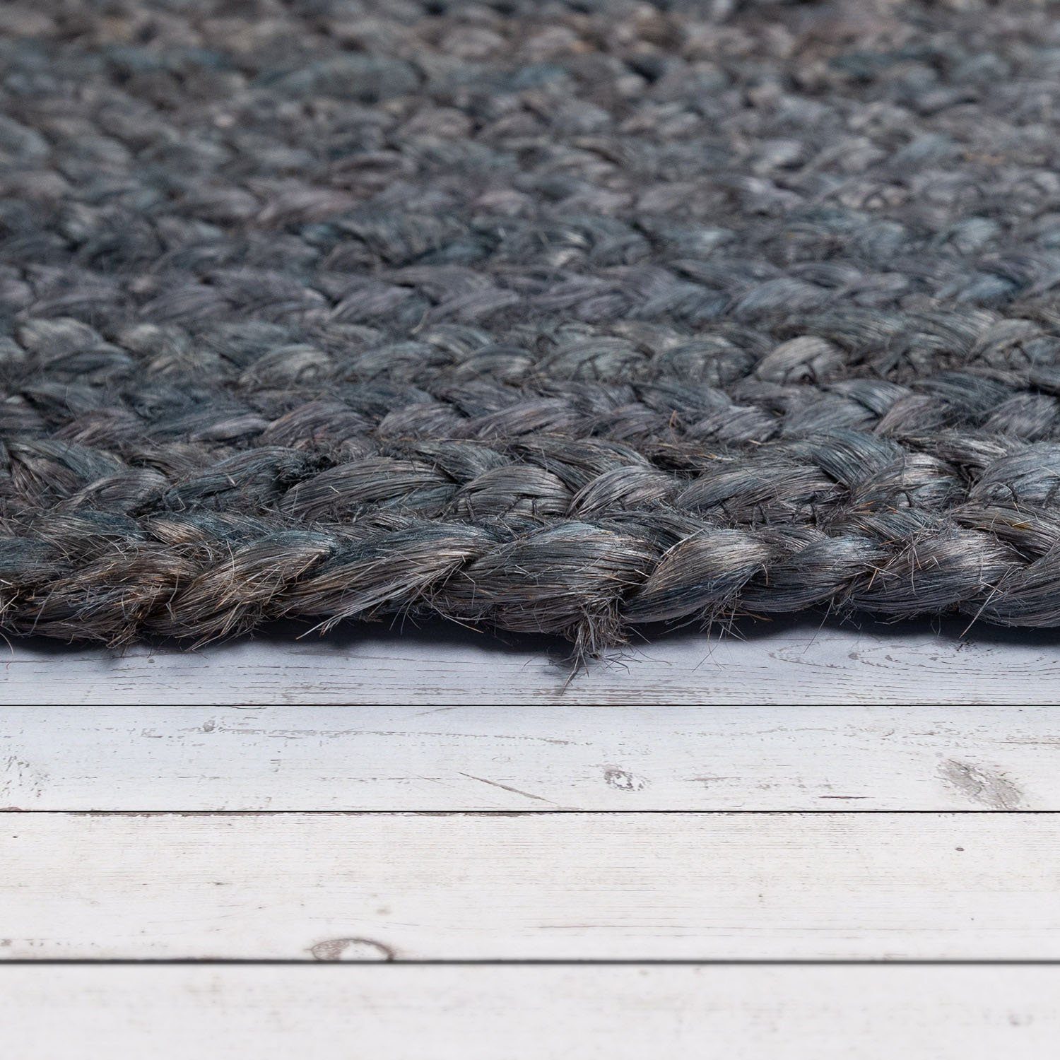 Paco Home Vloerkleed Viborg 595 Jute, modern, boho, met de hand gemaakt vloerkleed van natuurmateriaal