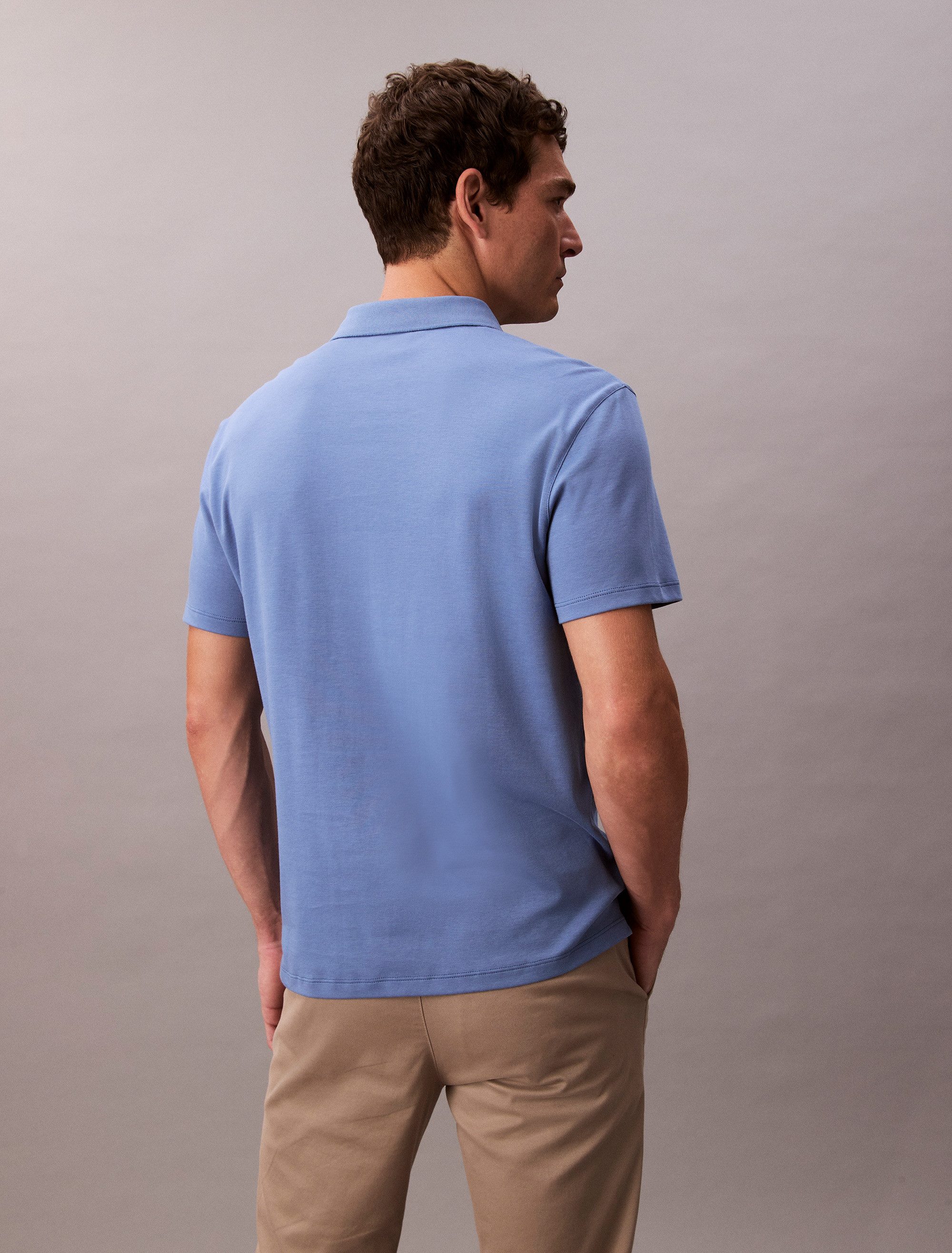 Calvin Klein Poloshirt SS SUPIMA CHEST EMB POLO