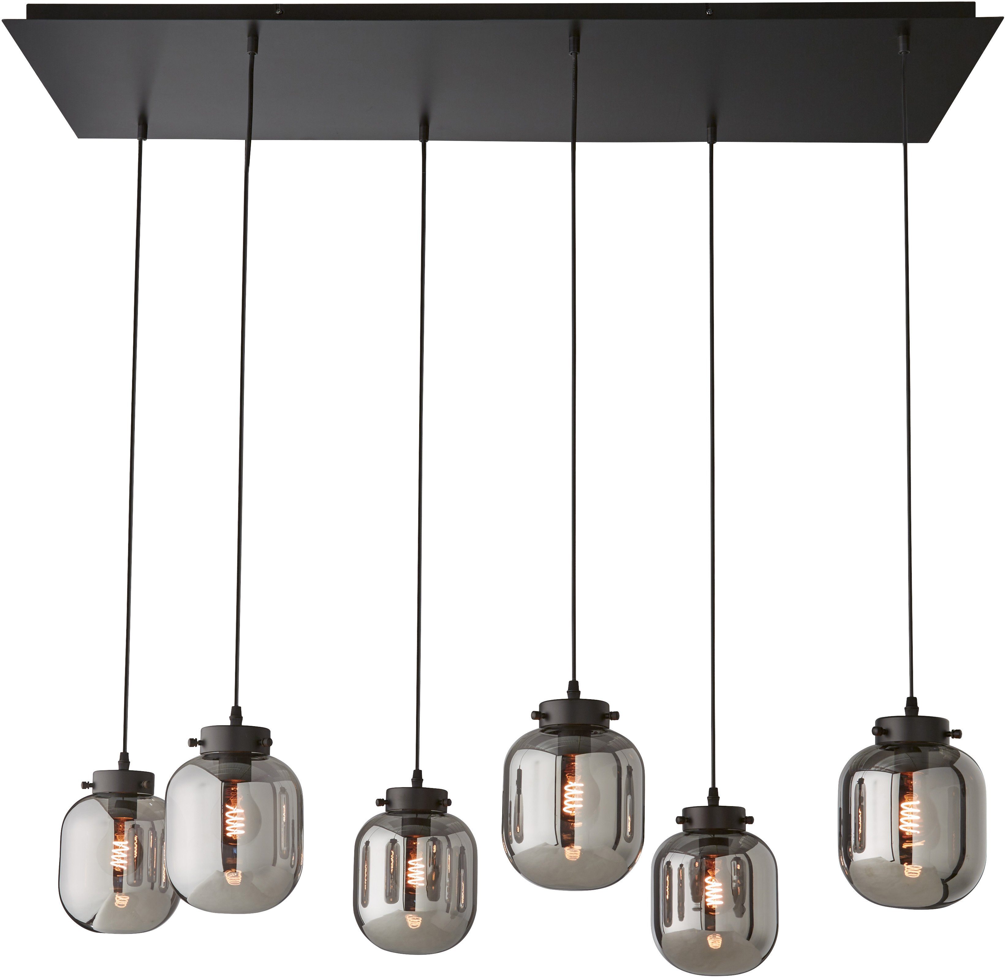 Honsel Leuchten Hanglamp Regi (1 stuk) hanglampen zwart