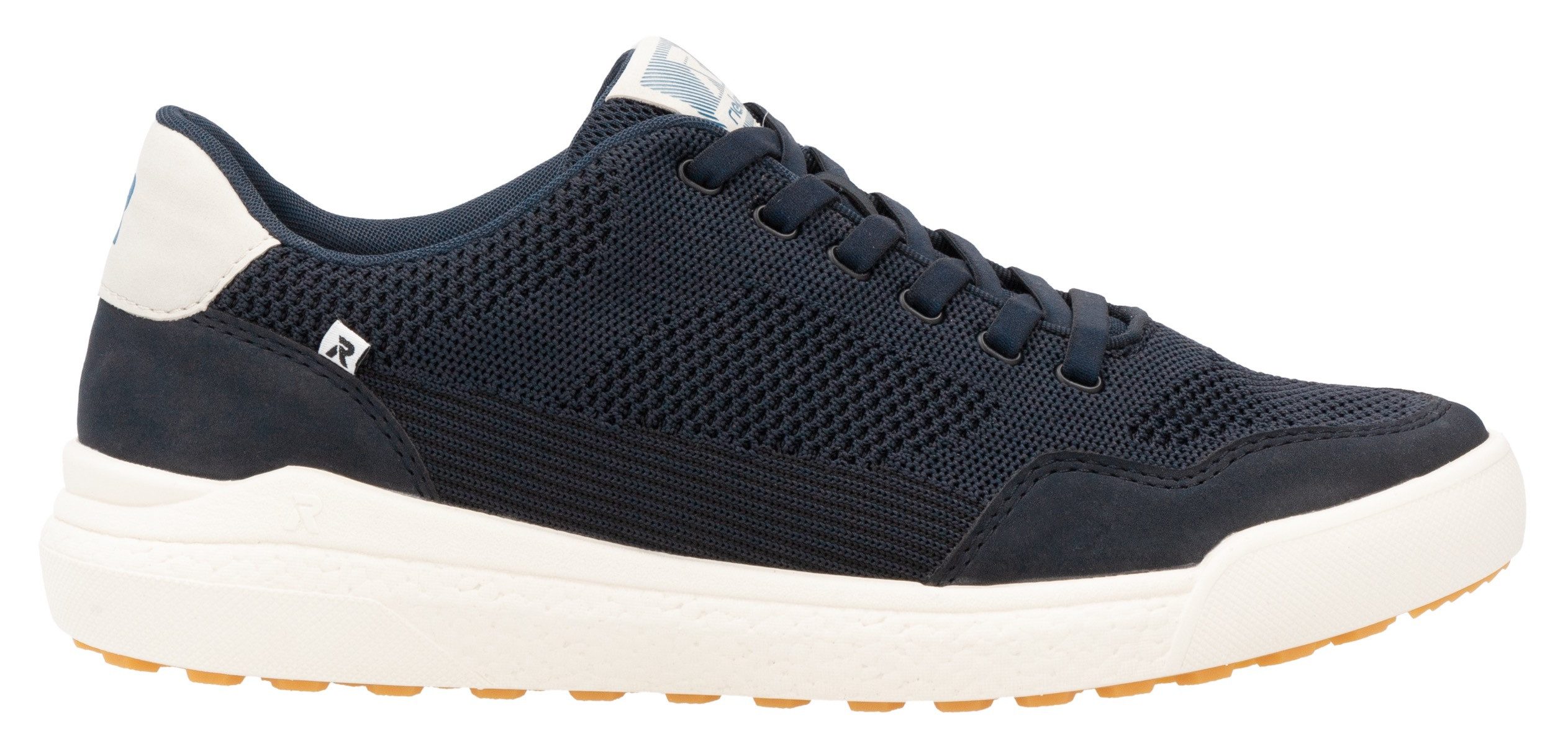 RIEKER Sport Sneakers CHESTER , veterschoen, lage schoen, vrijetijdsschoen met trendy loopzool