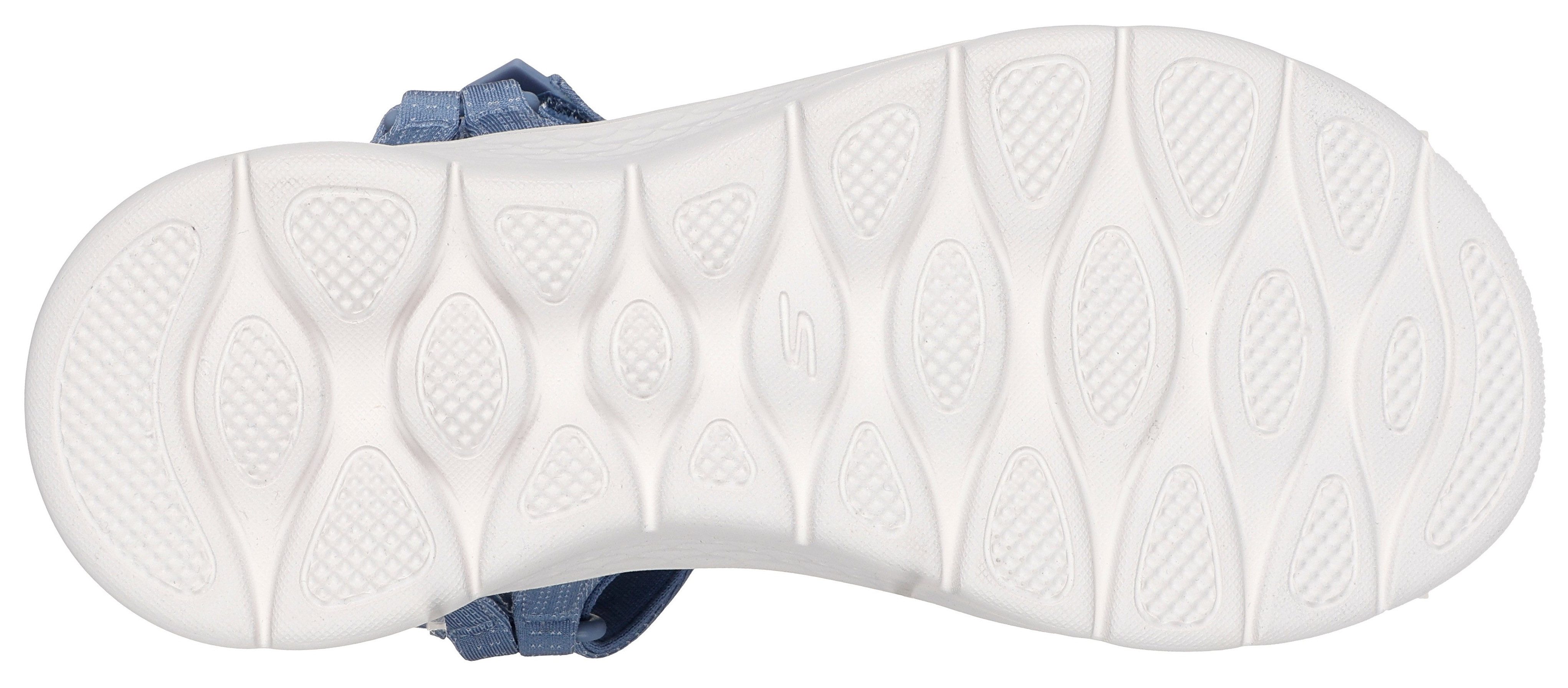 Skechers Sandalen GO WALK FLEX SANDAL-SUBLIME-X , zomerschoen, sandaal, klittenbandschoen, met goga mat voetbed