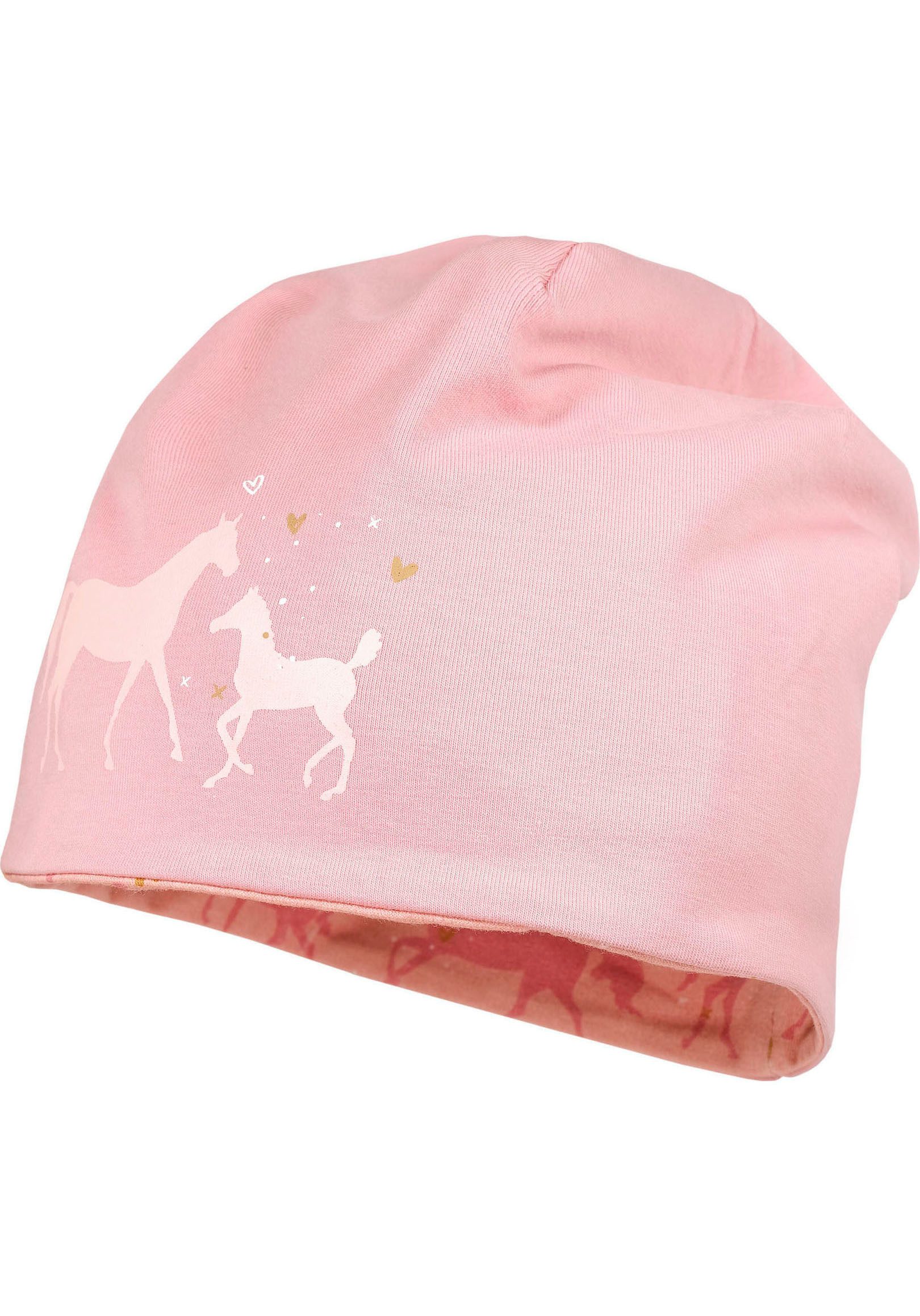 KIDS GIRL-Beanie, "horses" muts