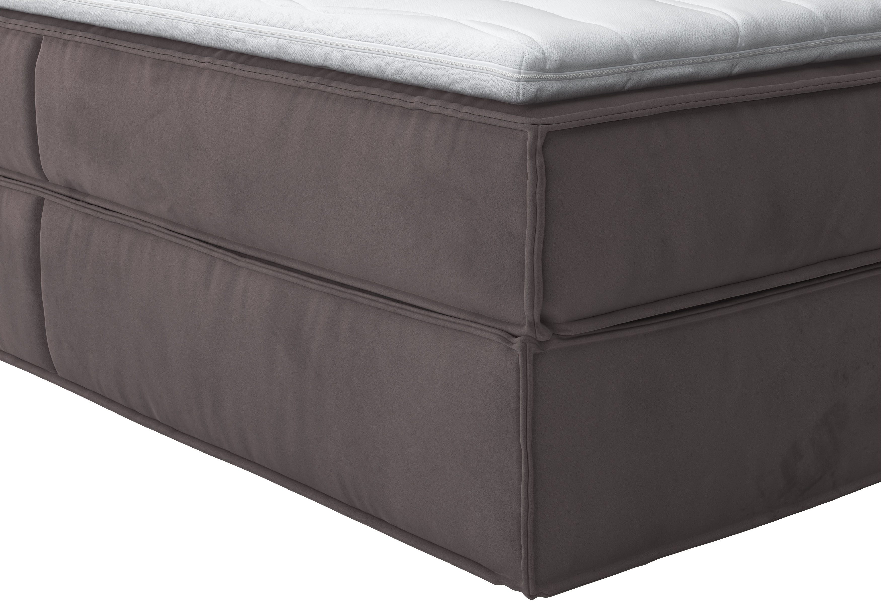 Home affaire Boxspring Milano Boxbed incl. topmatras, 2 matrassen, hardheden H2, H3 en H4 naar keuze