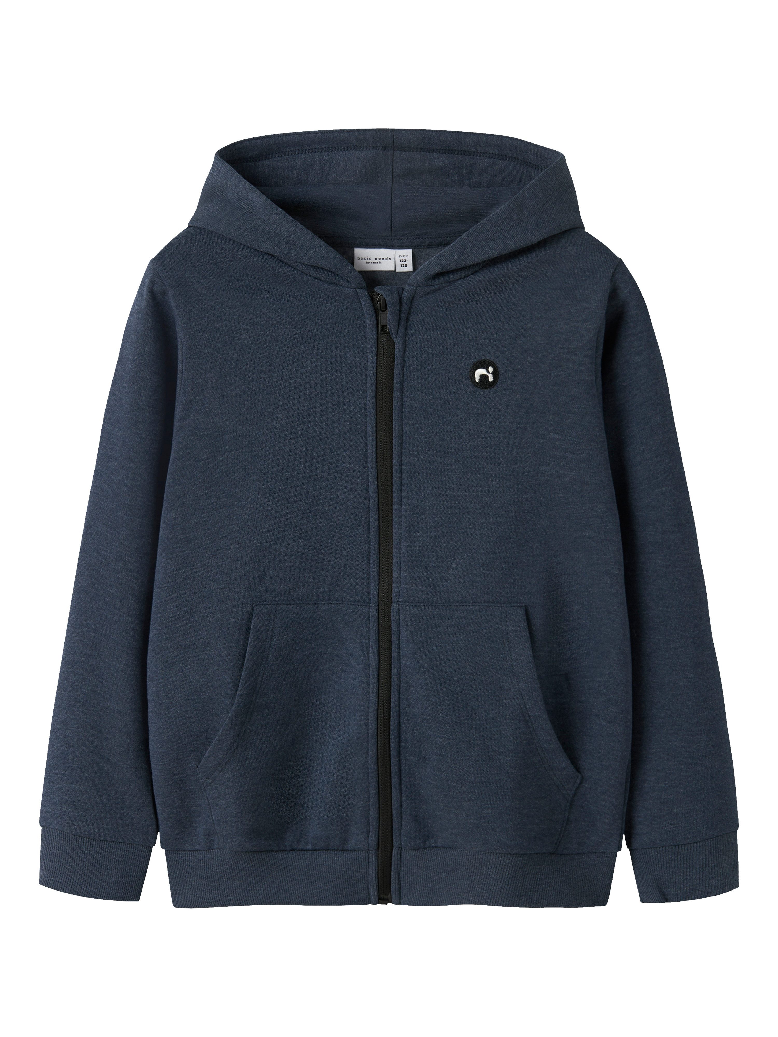 Name It Capuchonsweatvest NKMVIMO LS SWEAT CARD BRU NOOS